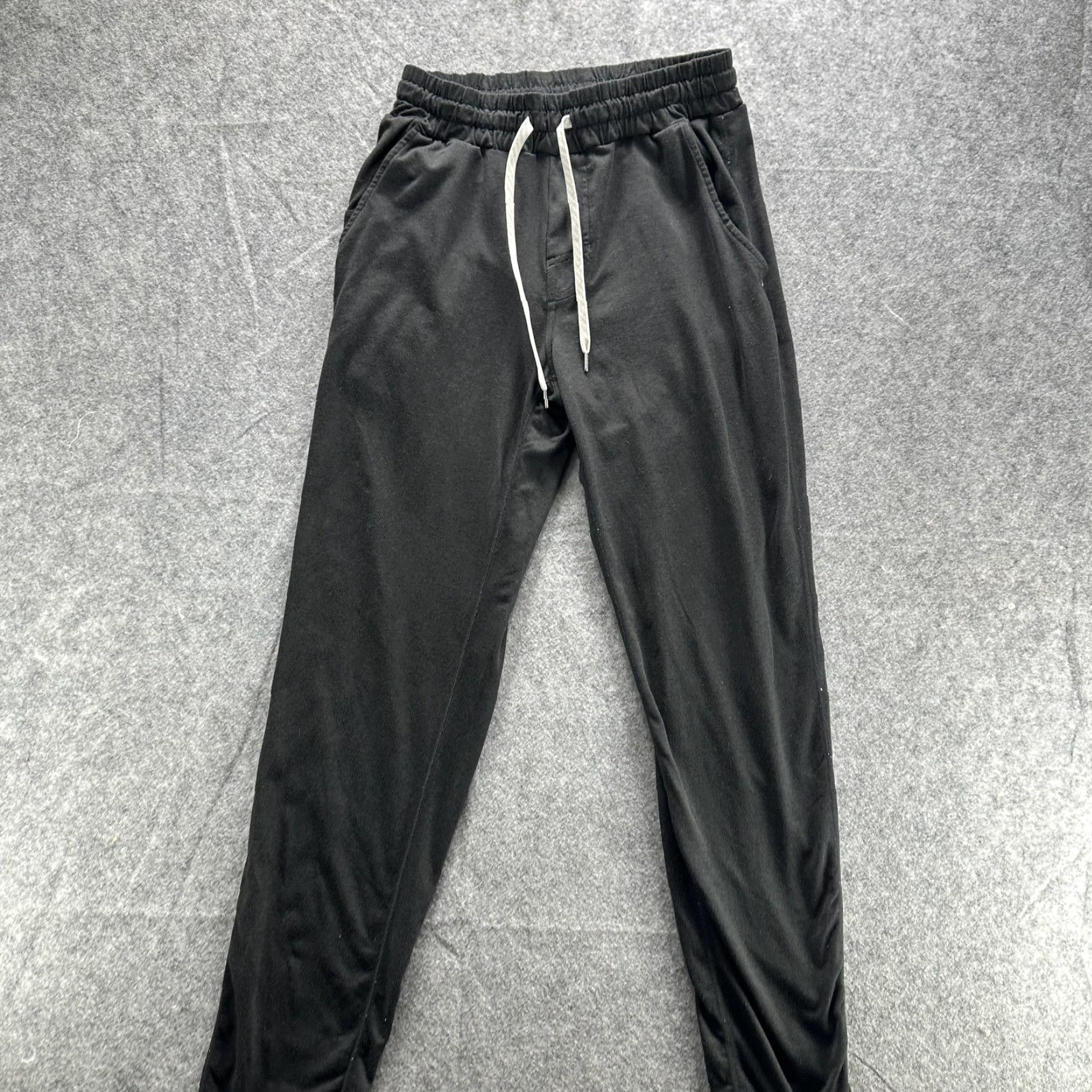 Vuori VUORI Jogger Pants Mens Small Black Performance Elastic Waist Lounge Athletic Size US 29 - 2 Thumbnail