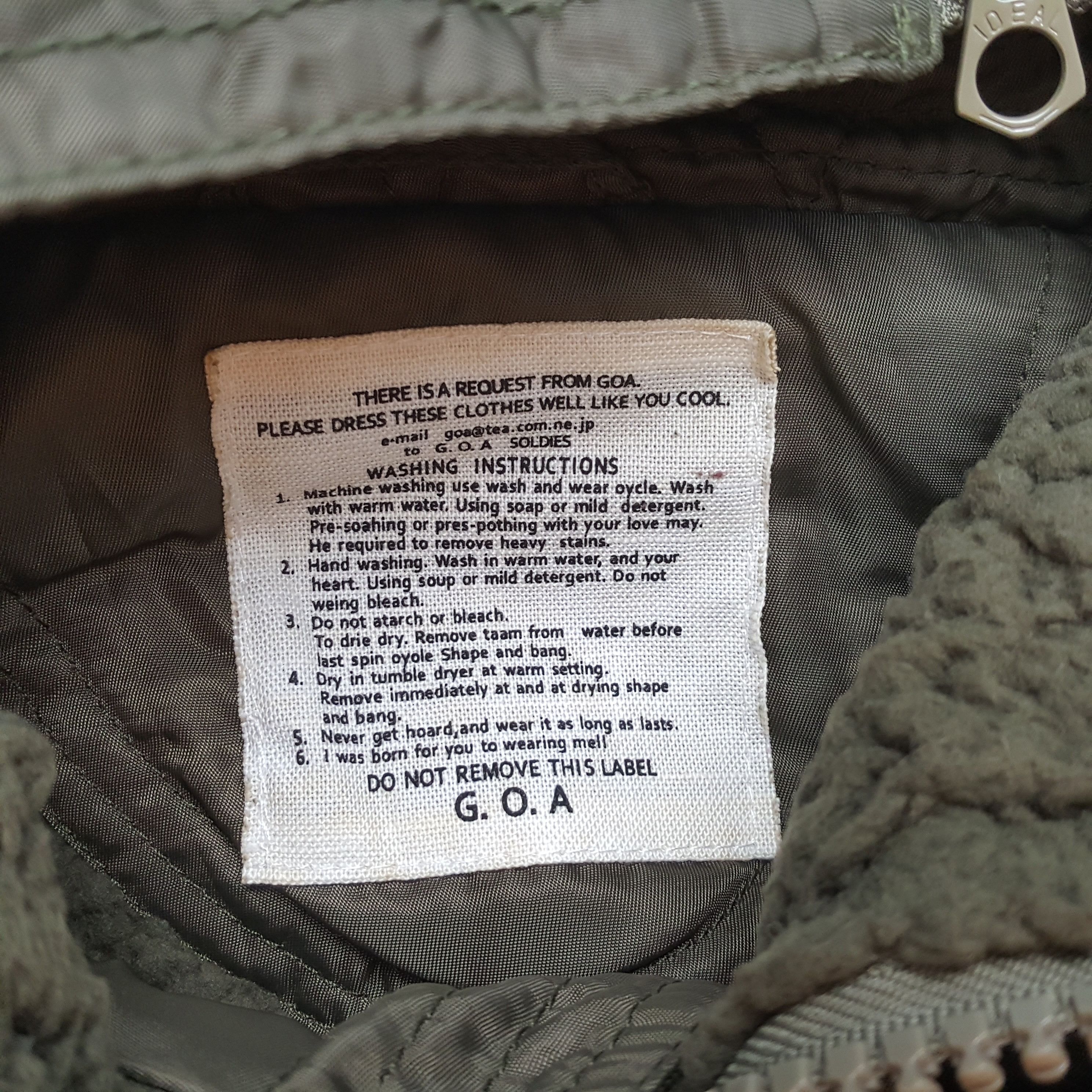 Japanese Brand × Vintage G.O.A Winter Style Parkas Jacket Size US S / EU 44-46 / 1 - 11 Thumbnail