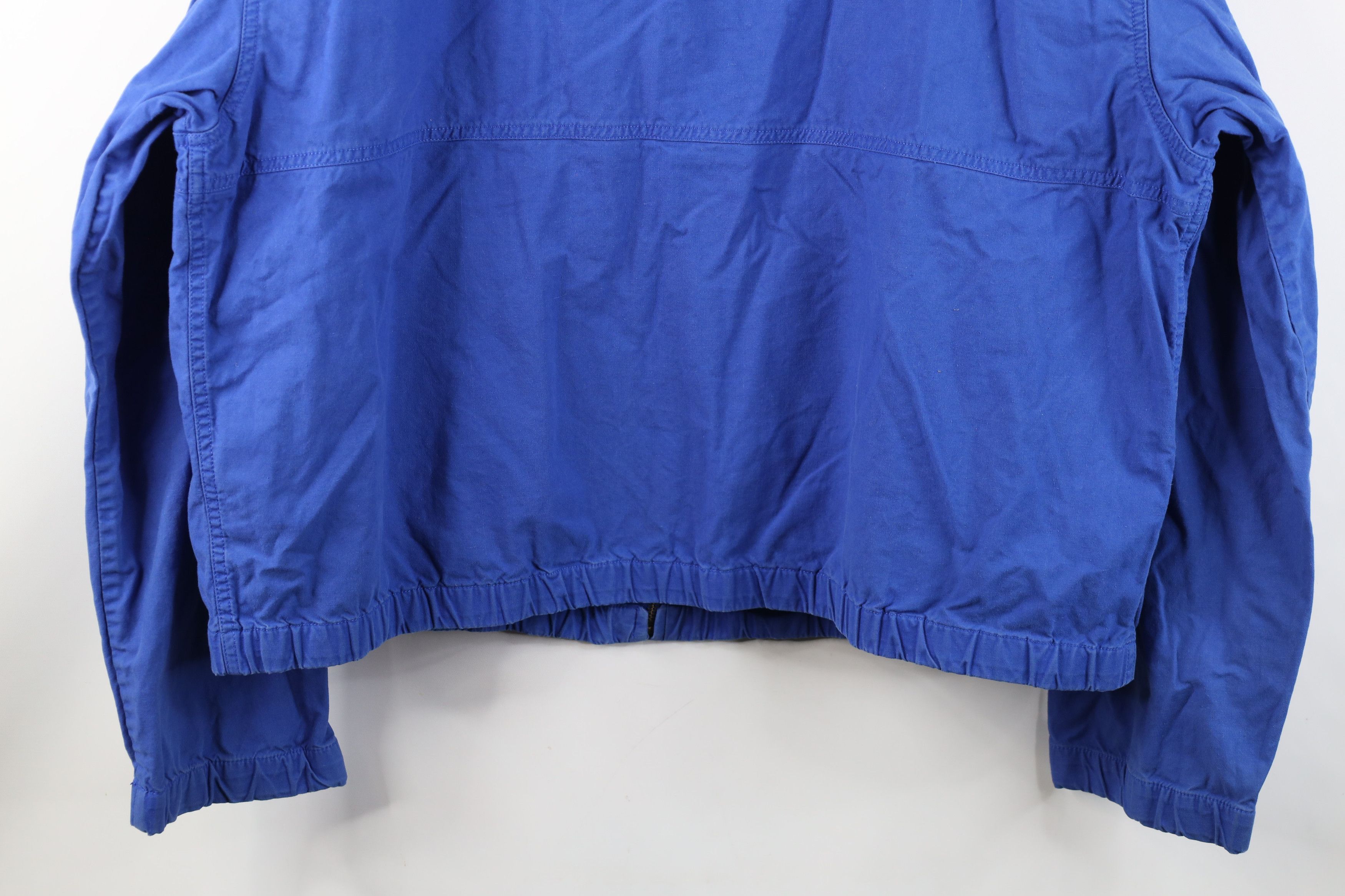 Ralph Lauren Vintage 90s Chaps Ralph Lauren Crest Cafe Bomber Jacket Blue Size US XL / EU 56 / 4 - 15 Thumbnail
