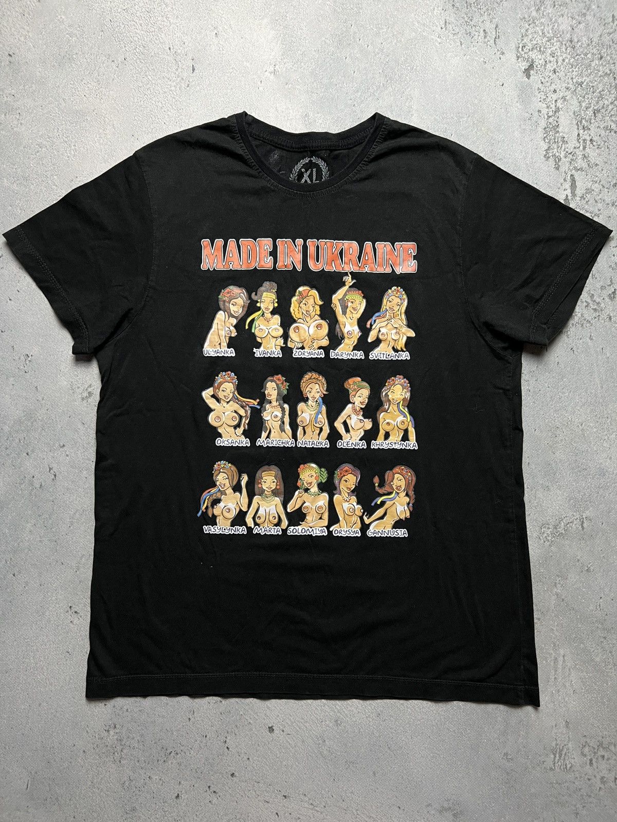 Other Made in Ukraine They Show All Kinds Boob Sex Humor T-shirt Size US M / EU 48-50 / 2 - 1 Thumbnail
