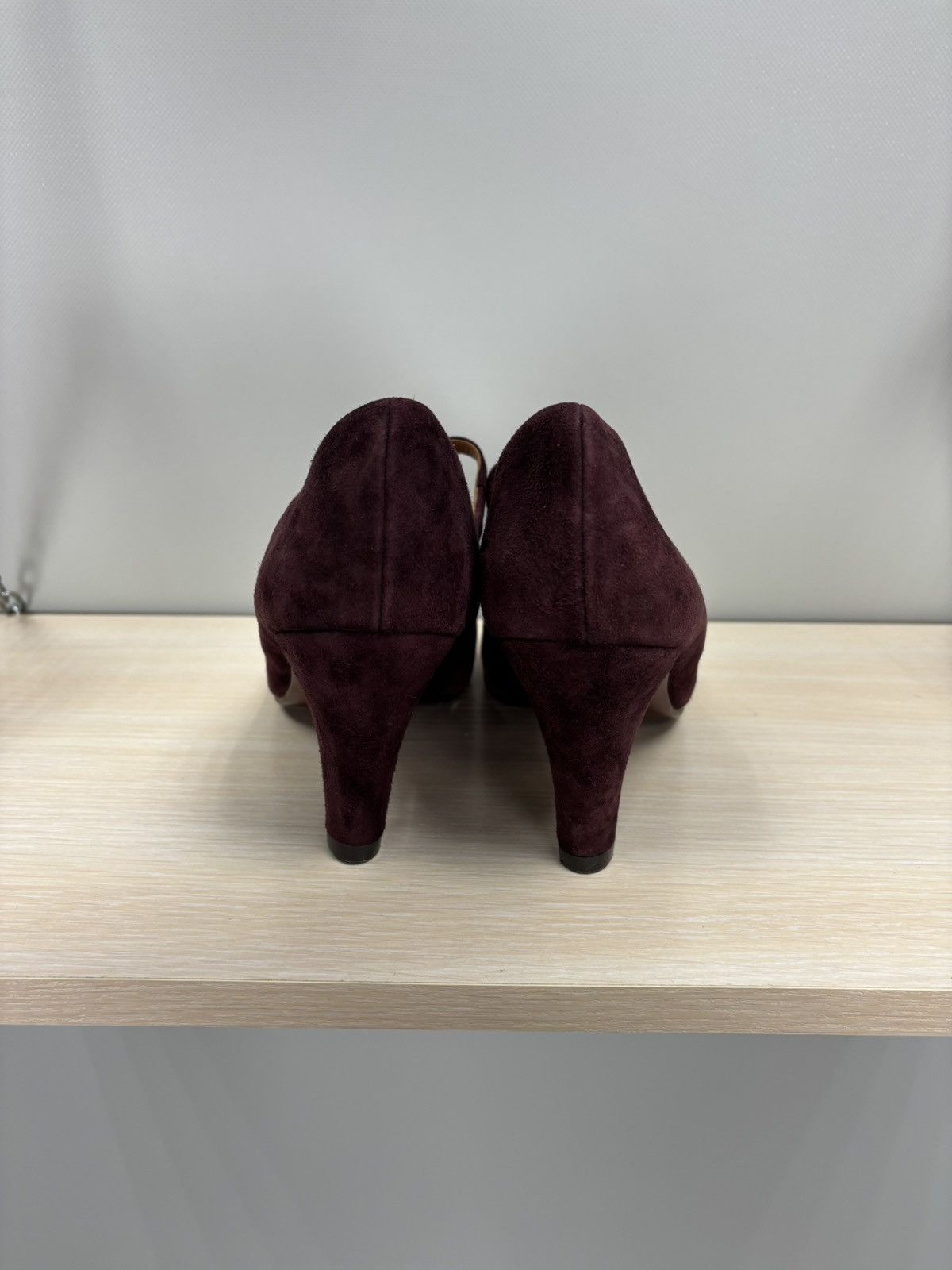 Other Womens heels Chie Mihara Size 40 Color Burgundy Size US 10 / IT 40 - 4 Thumbnail
