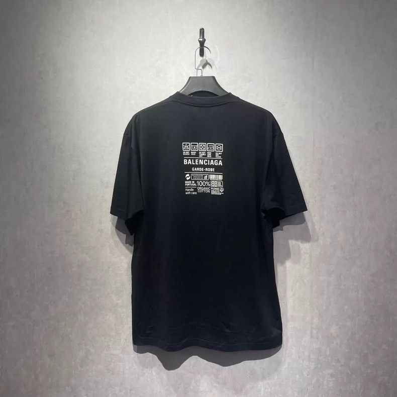 Balenciaga Balenciaga Eco-Label Printed Short Sleeve T-Shirt, Size S Size US S / EU 44-46 / 1 - 1 Thumbnail