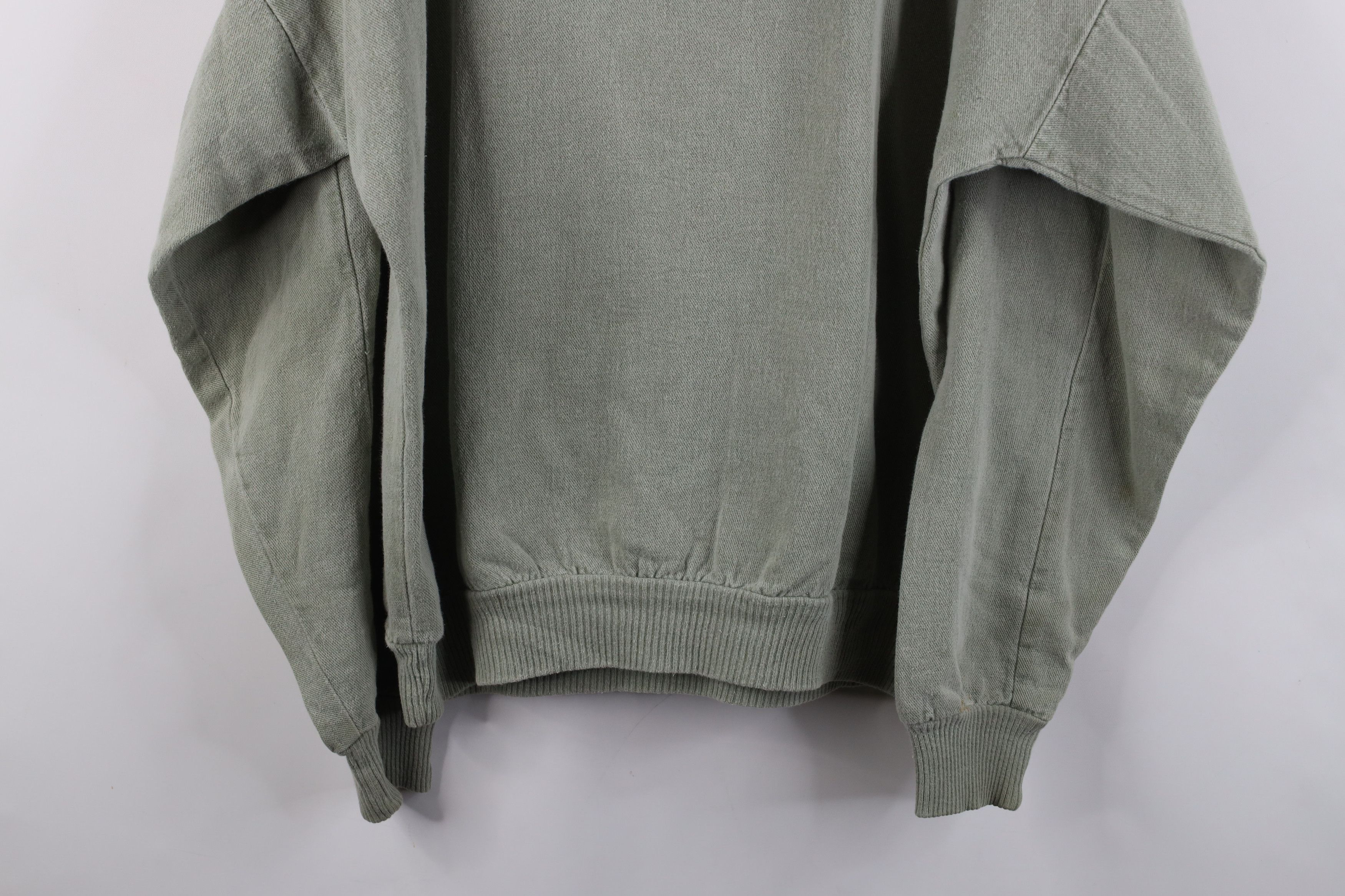 Vintage Vintage 90s Streetwear Hawaii Collared Sweatshirt Green USA Size US XL / EU 56 / 4 - 14 Thumbnail