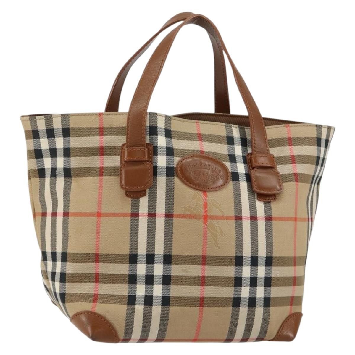 Burberry Burberry Vintage Tote Vintage Check Coated Canvas Size ONE SIZE - 1 Thumbnail