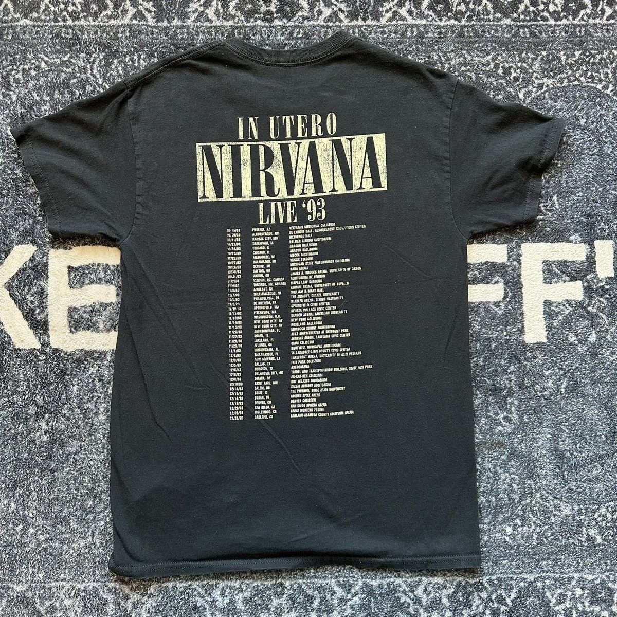 Nirvana Vintage Nirvana Live ‘93 Tour Angel Graphic Tee Medium Size US M / EU 48-50 / 2 - 3 Thumbnail