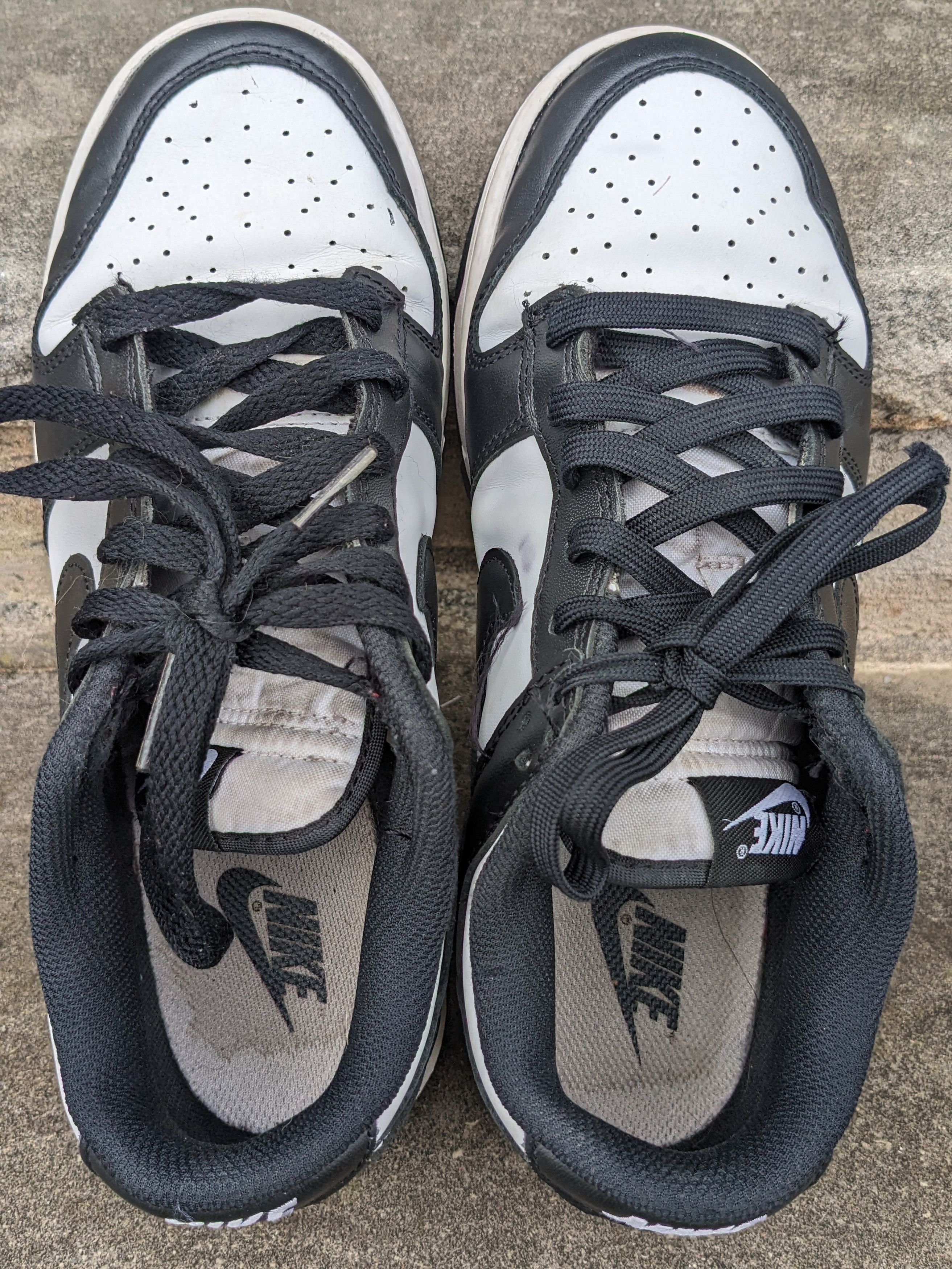 Designer × Nike Nike Dunk Low Panda DD1503-101 Women's Sneakers Shoes 8.5 Size US 8.5 / IT 38.5 - 3 Thumbnail