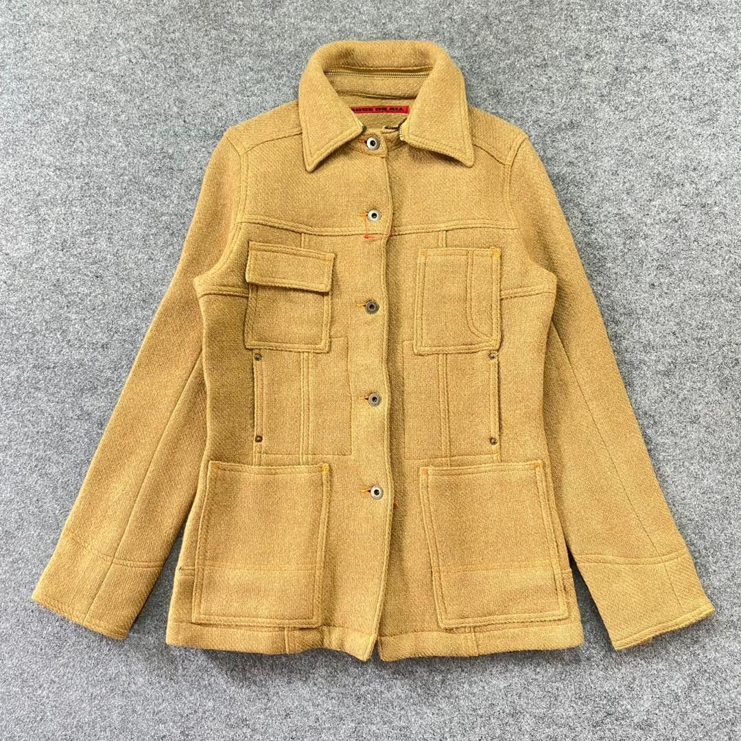 Japanese Brand Vintage Egde On All Wool Western Jacket Size M / US 6-8 / IT 42-44 - 1 Thumbnail