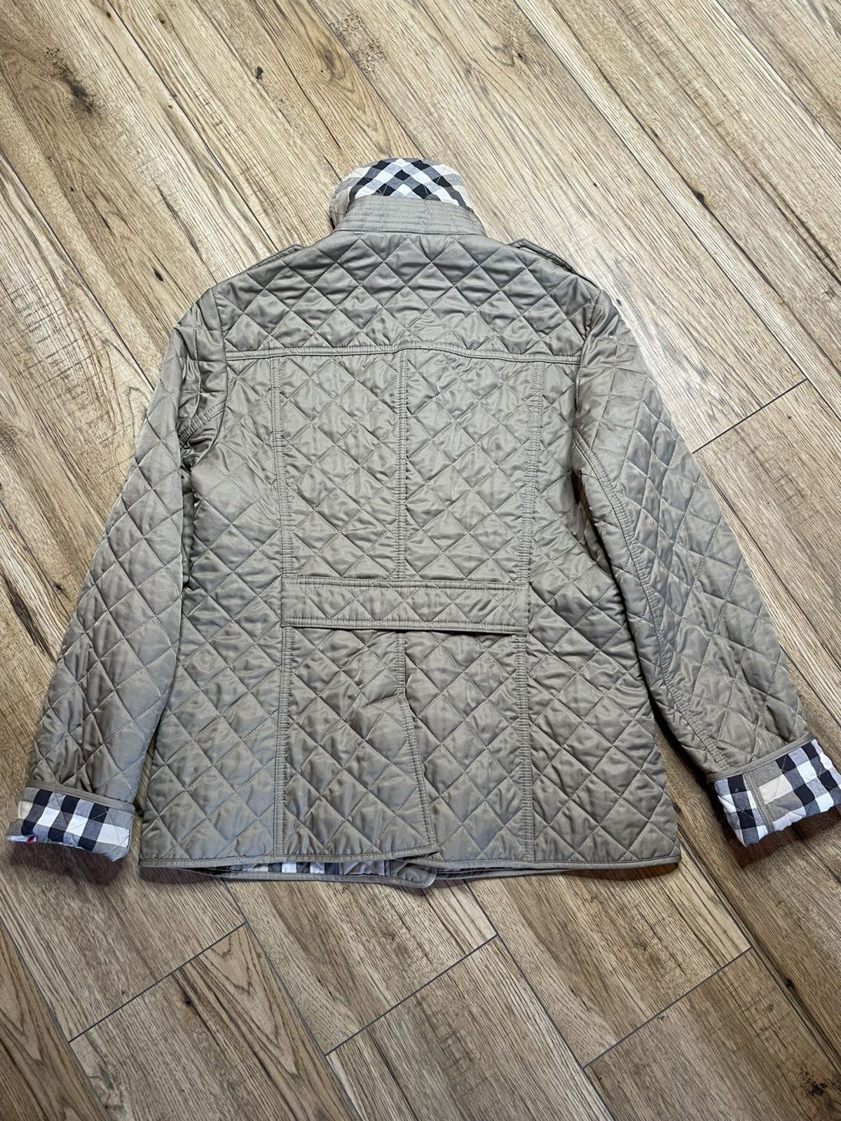 Burberry Burberry Brit Quilted Nova Chek women’s jacket size M Size M / US 6-8 / IT 42-44 - 7 Thumbnail