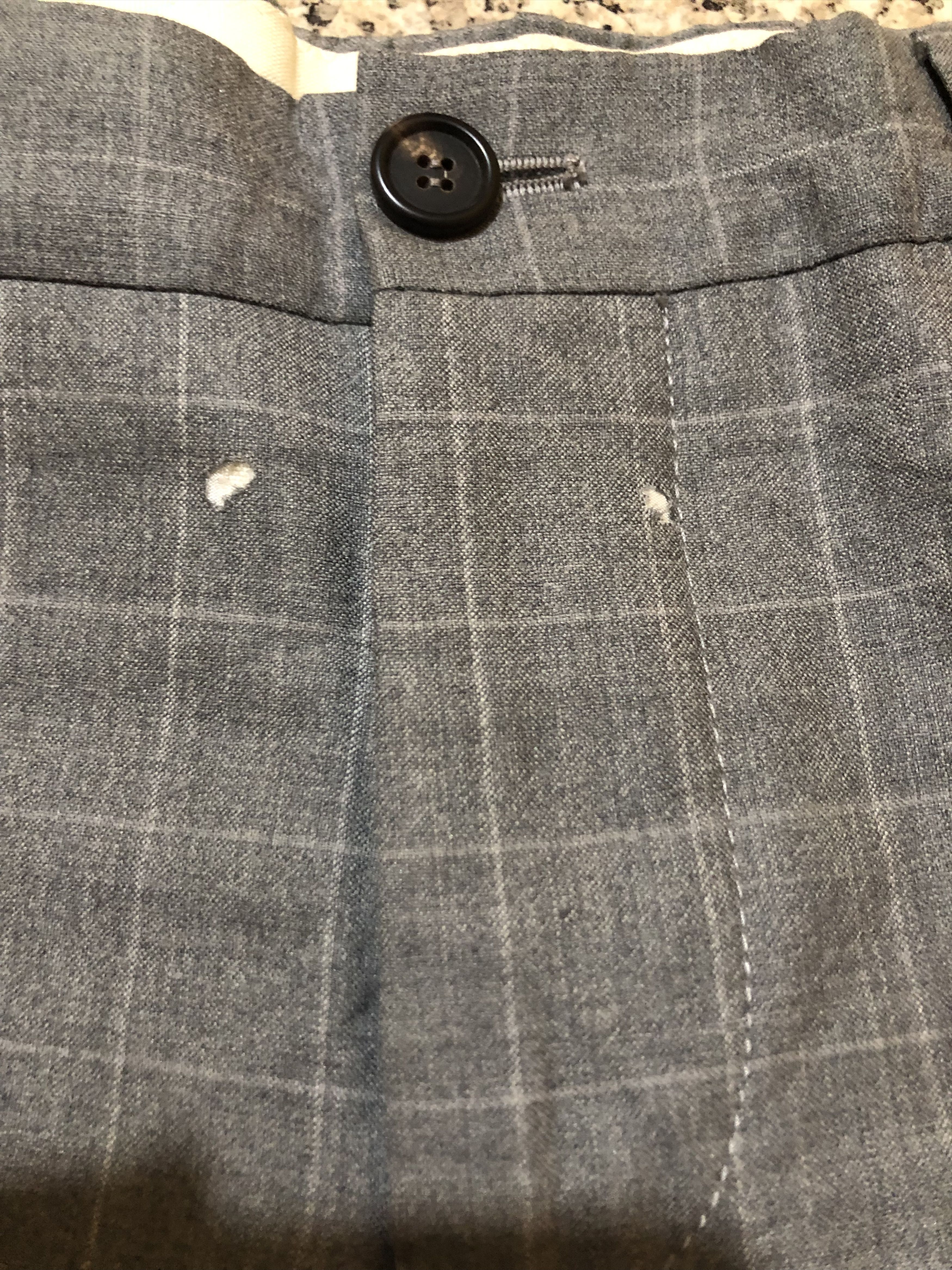 Brunello Cucinelli Brunello Cucinelli Windowpane Plaid Virgin Wool Trousers Size US 35 - 8 Thumbnail