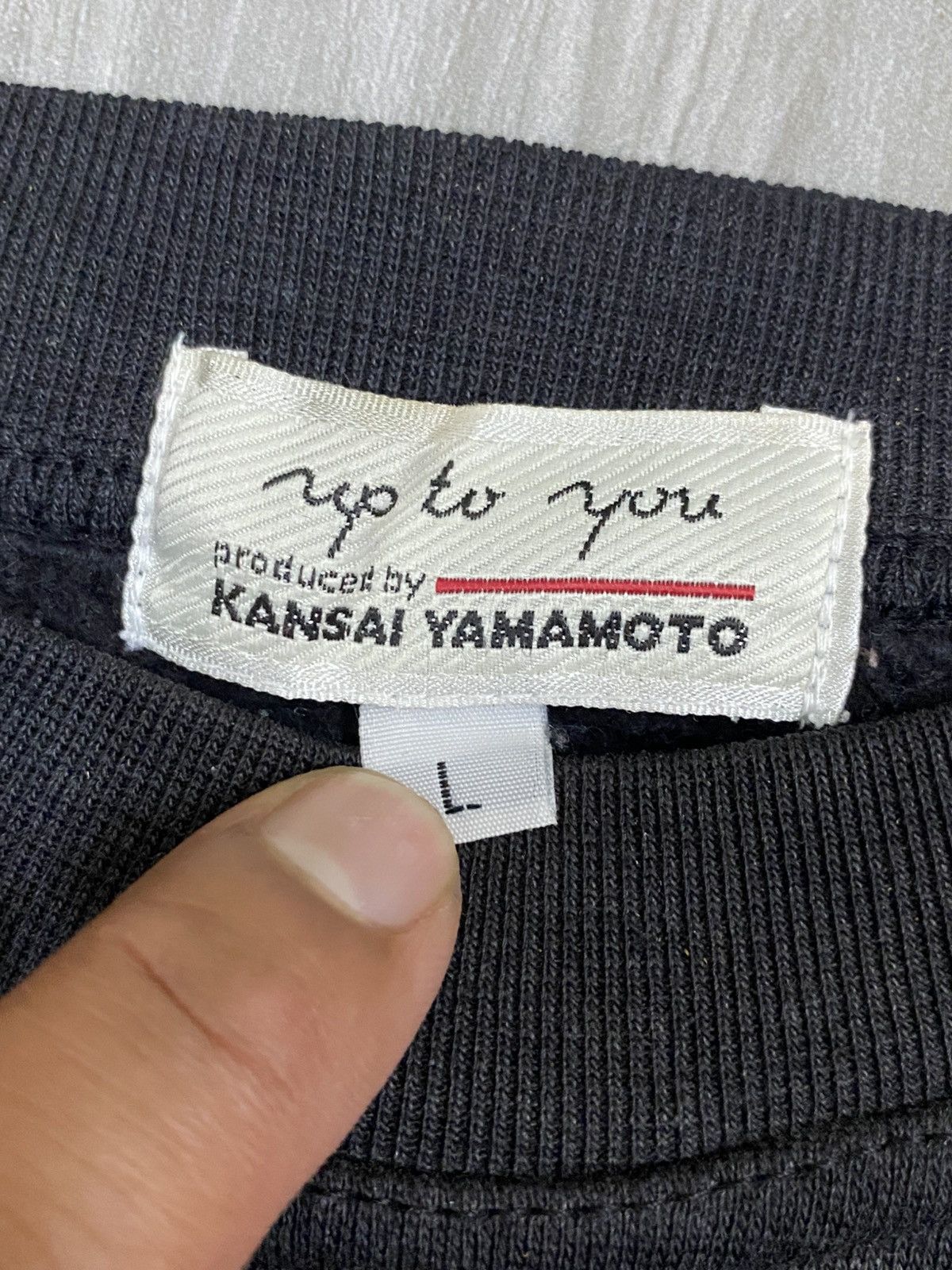 Kansai Yamamoto Kansai Yamamoto “Up to You” Sweatshirt Size US L / EU 52-54 / 3 - 10 Thumbnail