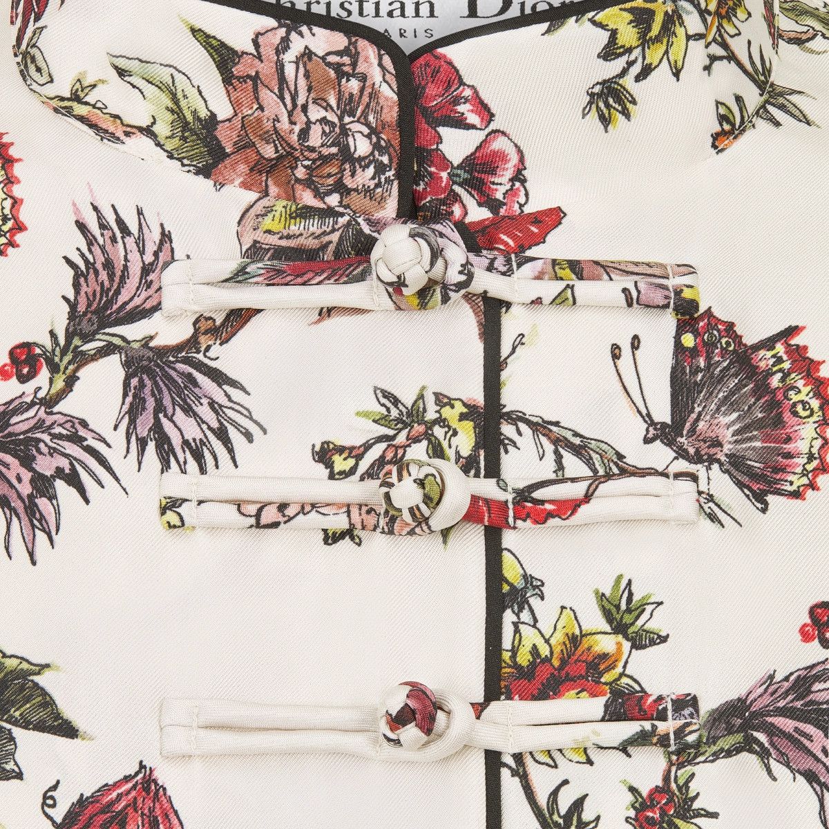 Dior o1bcso1str0225 Chez Moi Long-Sleeved Shirt in Multicolor Size L / US 10 / IT 46 - 3 Thumbnail