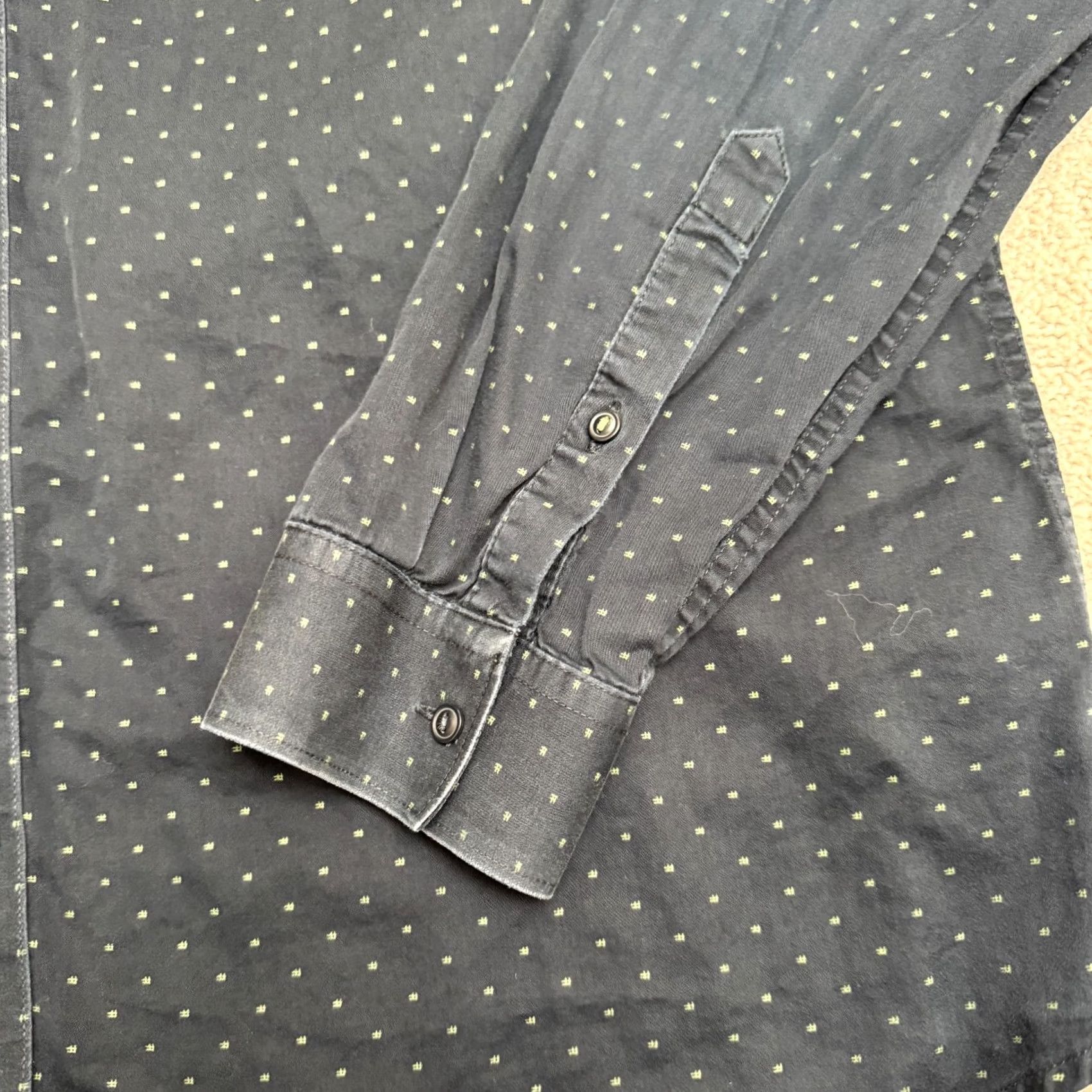 Vintage 7 Diamonds Fortune Soul Button-Down Shirt Men XL Blue Cotton Long Sleeve Size US XL / EU 56 / 4 - 5 Thumbnail