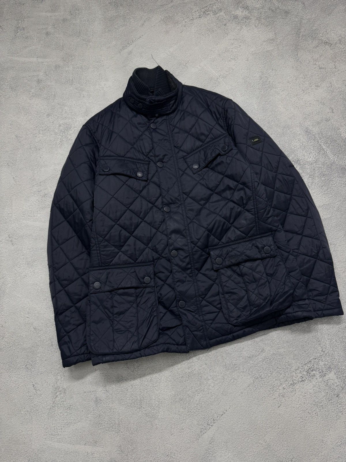 Barbour Vintage Barbour Windshield Polarquilt Quilted Jacket Size US L / EU 52-54 / 3 - 4 Thumbnail