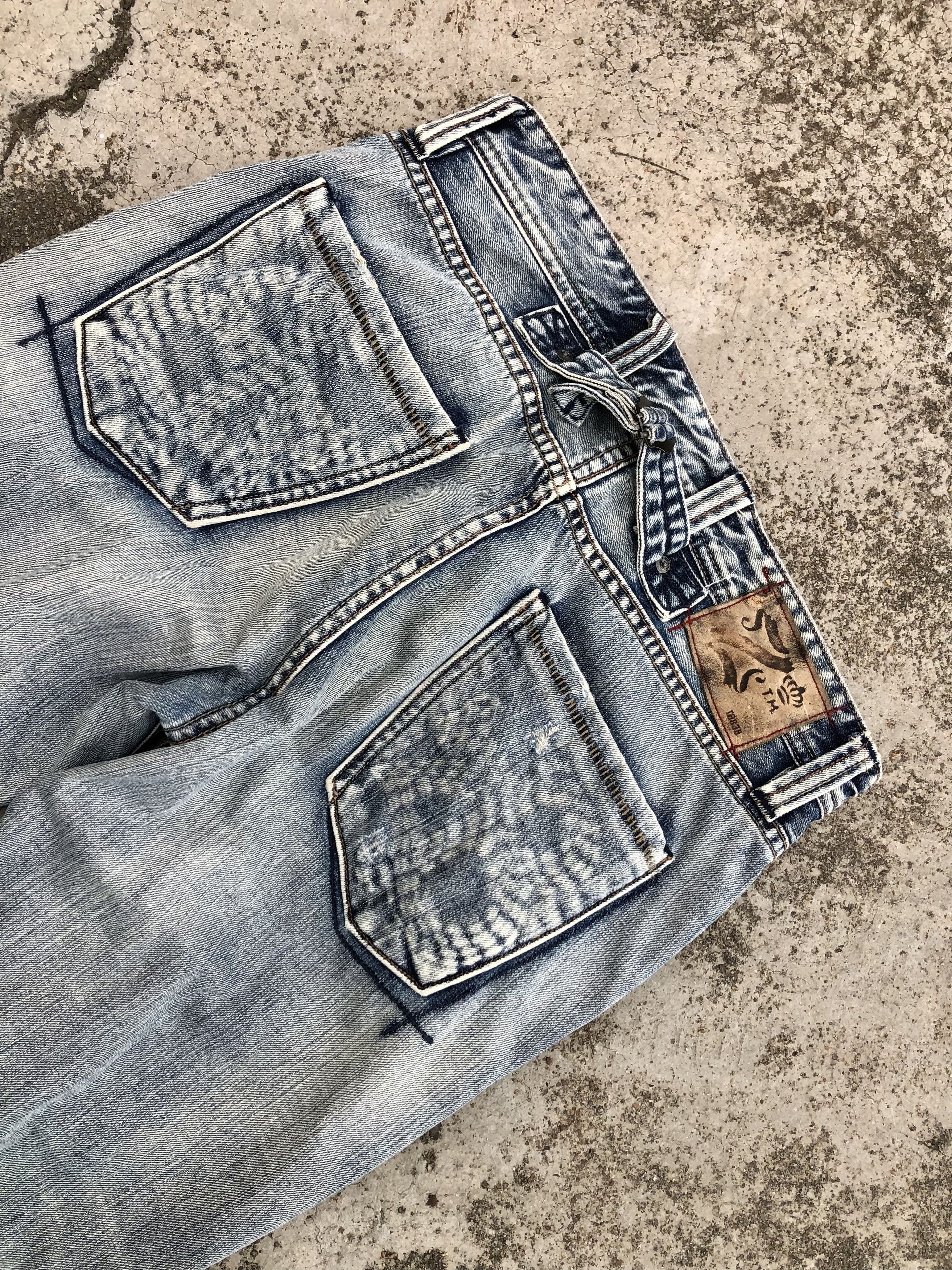 Z Brand FLARED‼️‼️Z BRAND BUCKLE BACK DENIM Size US 32 / EU 48 - 3 Thumbnail
