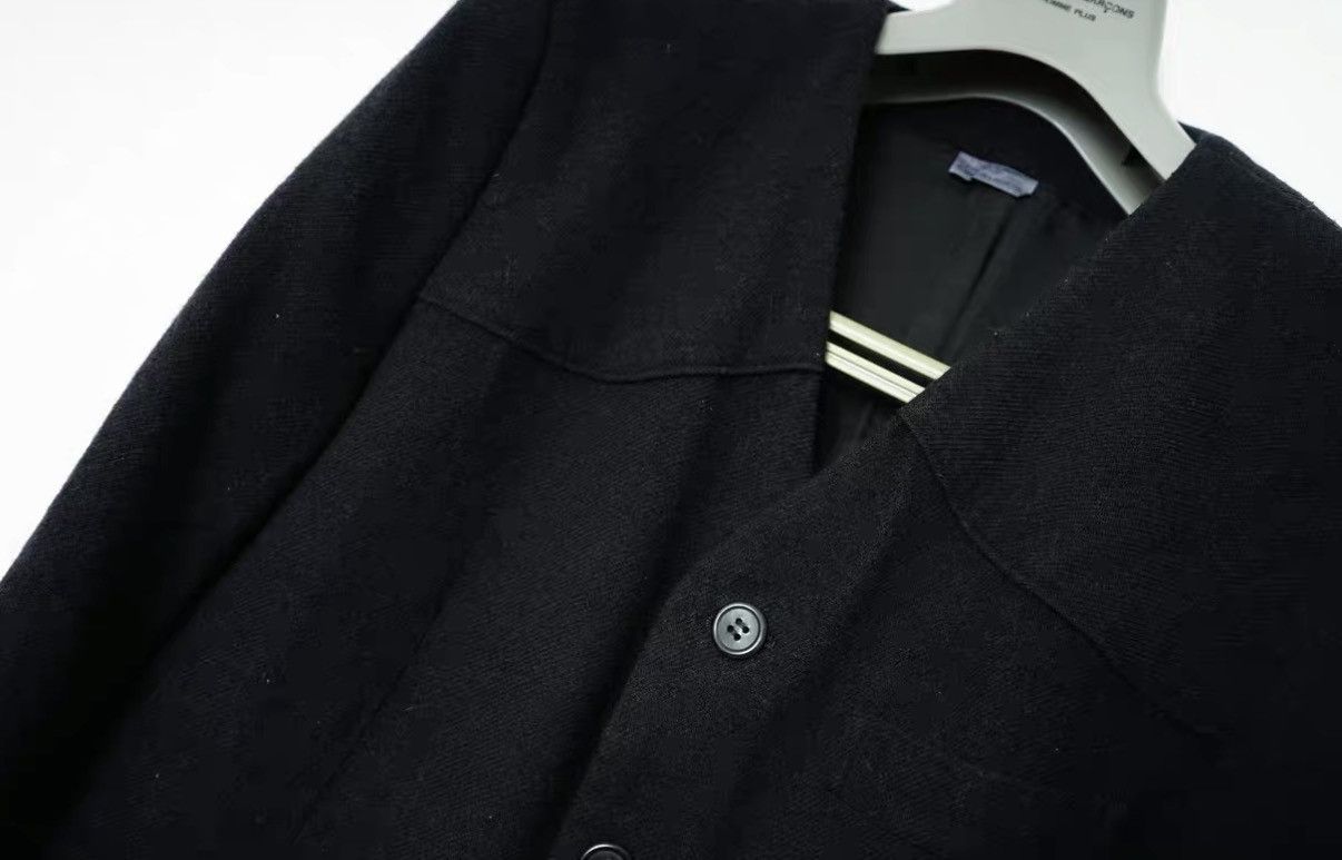Comme des Garcons Comme des Garçons Wool Collarless Jacket Size US S / EU 44-46 / 1 - 4 Thumbnail