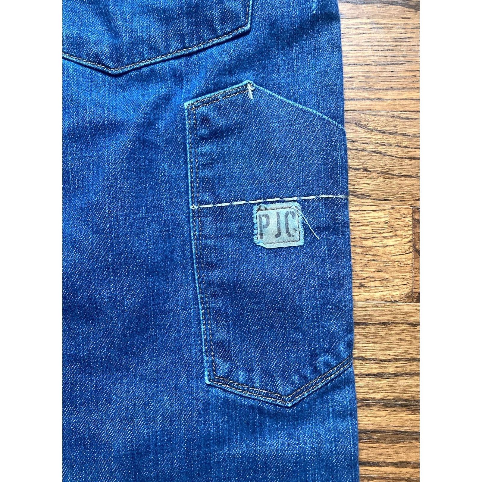 Polo Ralph Lauren VINTAGE Polo Ralph Lauren Jeans Carpenter Mens 34x30 Blue 90s Straight Skater Bindings Y2K Size US S / EU 44-46 / 1 - 3 Thumbnail