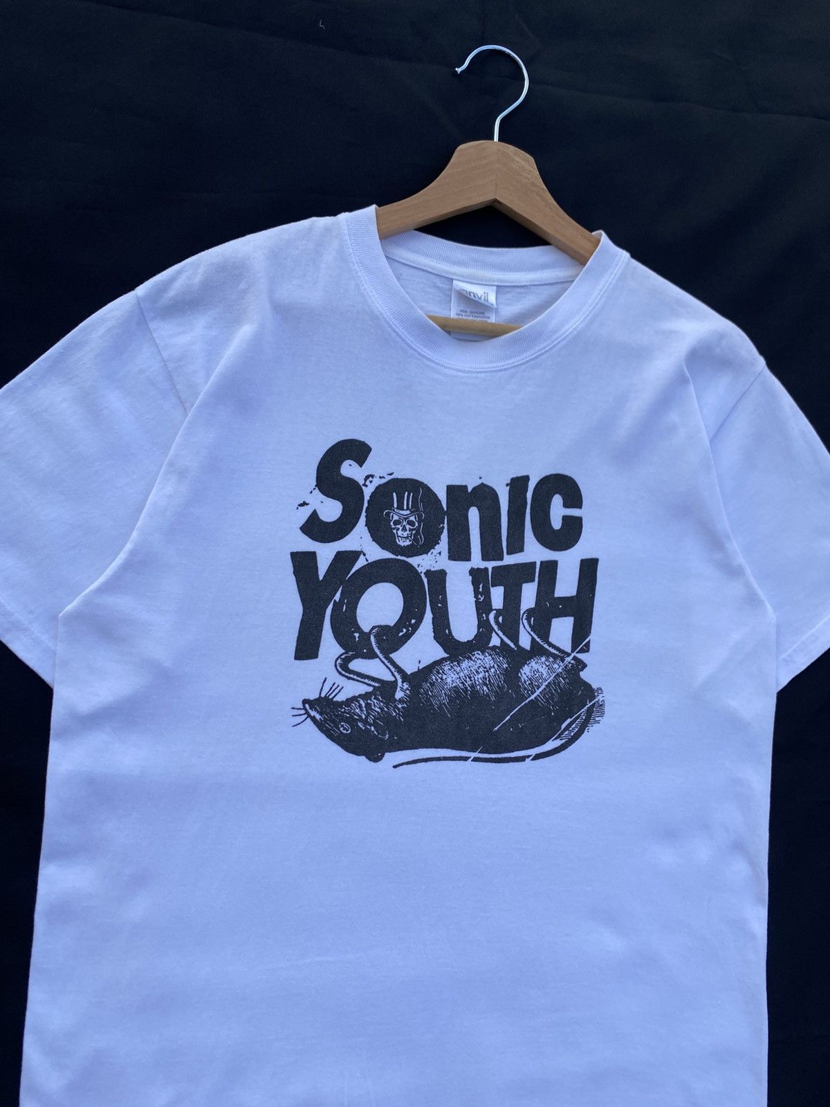 Band Tees Rare Vintage Sonic Youth "Rat" Band Tees Size US M / EU 48-50 / 2 - 7 Thumbnail