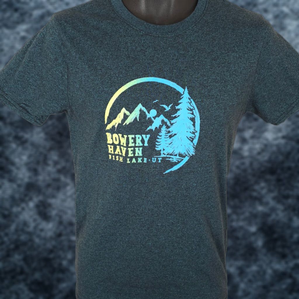 Vintage Nike Shirt Mens Small Green Bowery Haven Travel Destination Tee Size US S / EU 44-46 / 1 - 1 Thumbnail
