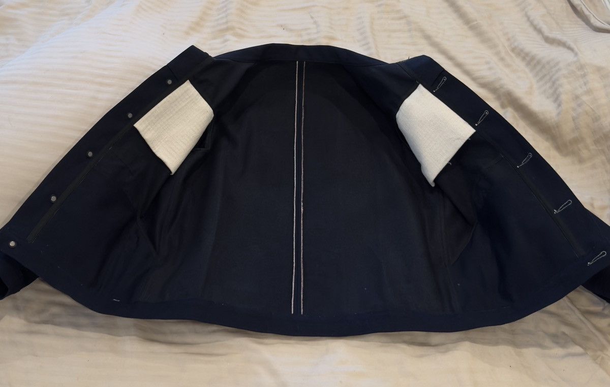 Japanese Brand Indigo/Black Selvedge Denim Heritage Jacket Size US L / EU 52-54 / 3 - 3 Thumbnail