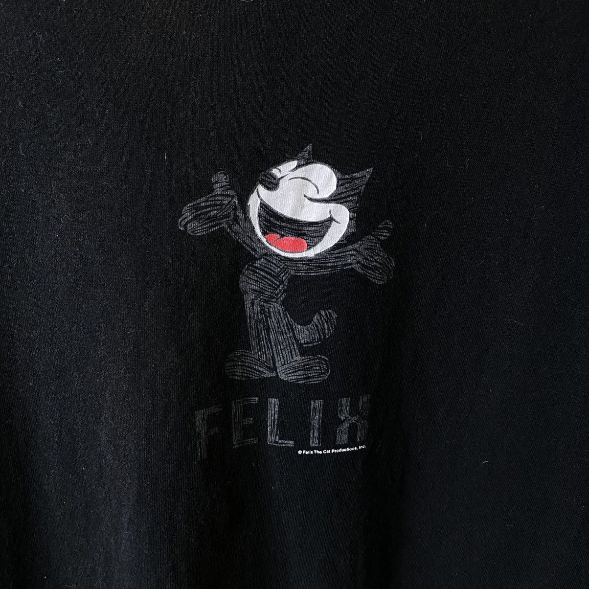 Vintage 1990s Felix The Cat Cartoon T Shirt Size US M / EU 48-50 / 2 - 2 Thumbnail