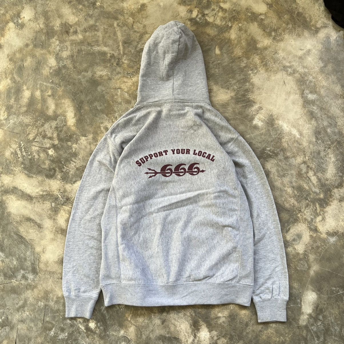 Hysteric Glamour 2000s Cyclerod Devil Hysteric Glamour Style 666 Hoodie Size US L / EU 52-54 / 3 - 2 Thumbnail