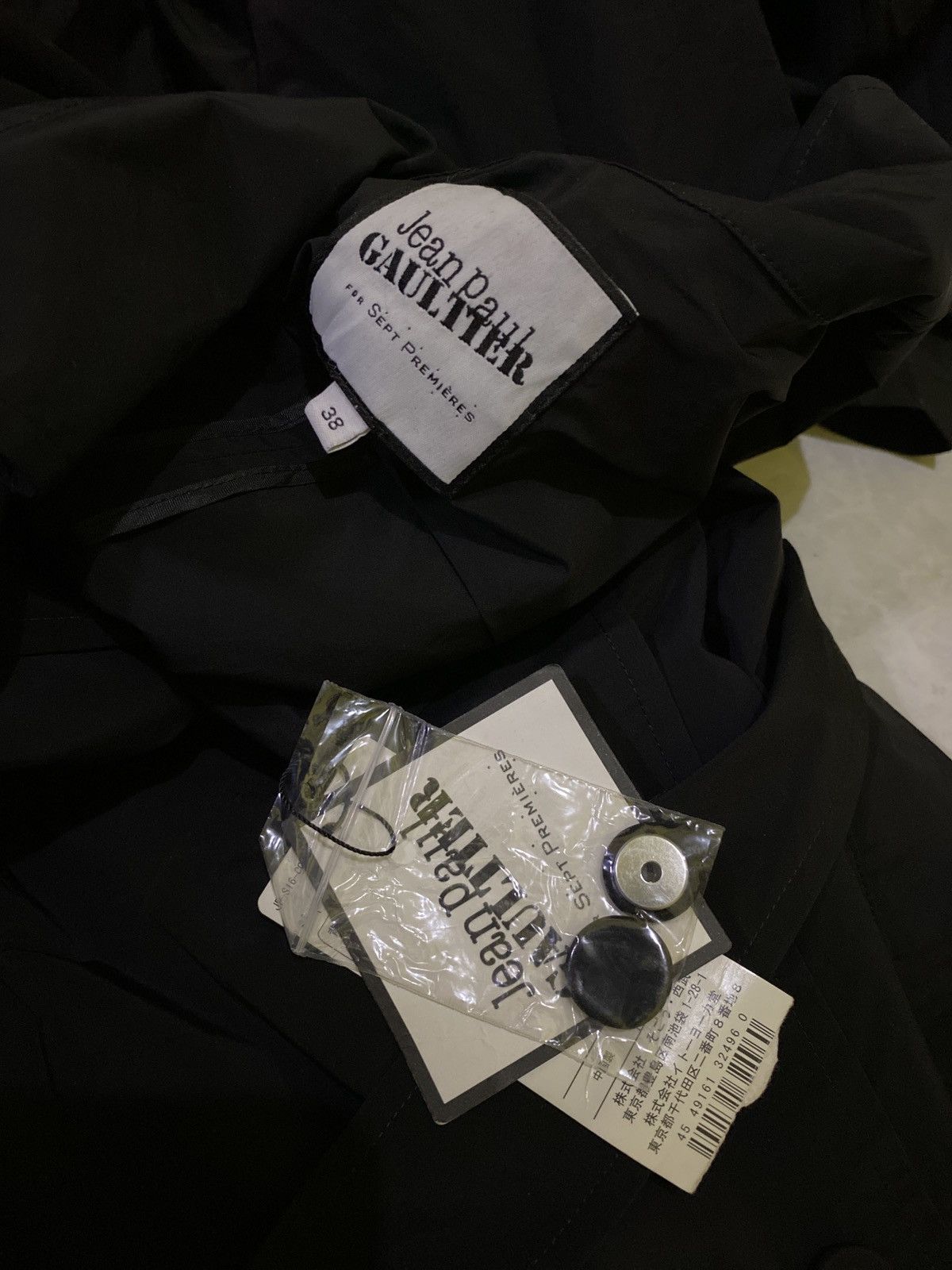 Jean Paul Gaultier belted coat sept premiers Size XS / US 0-2 / IT 36-38 - 3 Thumbnail
