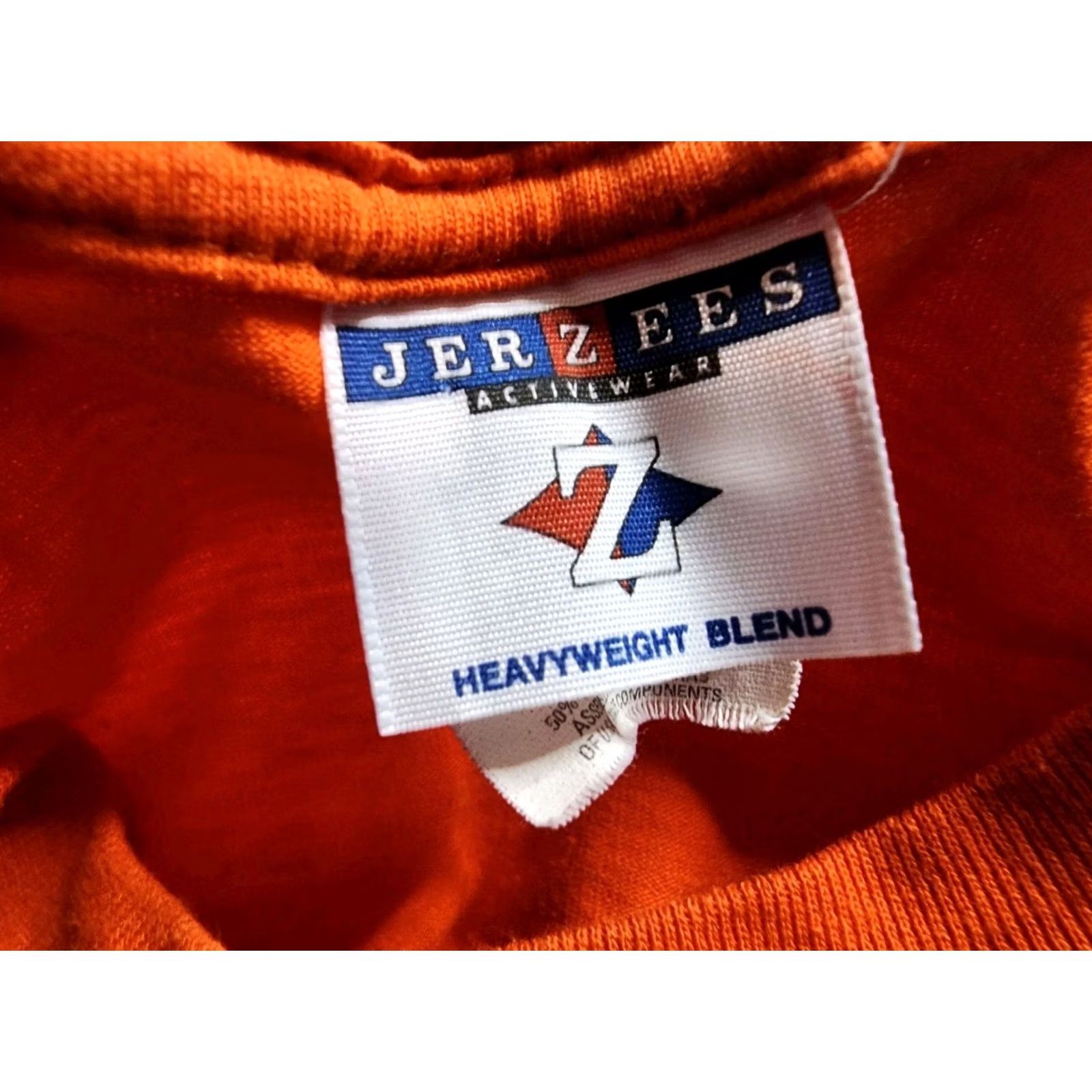 Jerzees VINTAGE Jerzees Florida Alligator Gator Glitter Graphic T Shirt Mens XL Orange 90s Beach Boys Girls? Size US XL / EU 56 / 4 - 7 Thumbnail