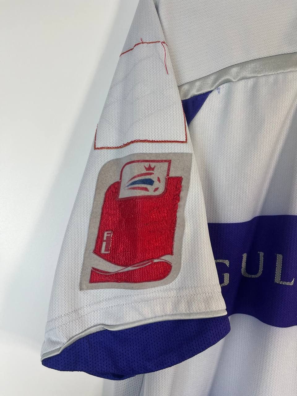 Lotto Sport QUEENS PARK RANGERS 2008 2009 AWAY SHIRT FOOTBALL LOTTO Sz L Size US L / EU 52-54 / 3 - 4 Thumbnail