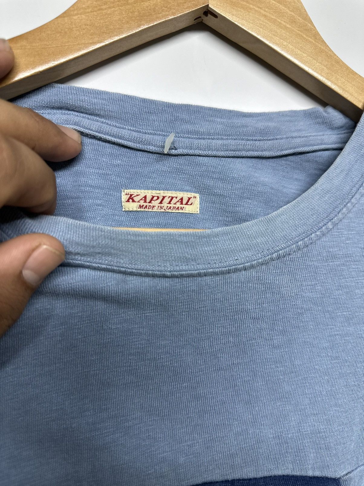 Kapital Vintage single pocket Kapital Longsleeve shirt Size US S / EU 44-46 / 1 - 4 Thumbnail