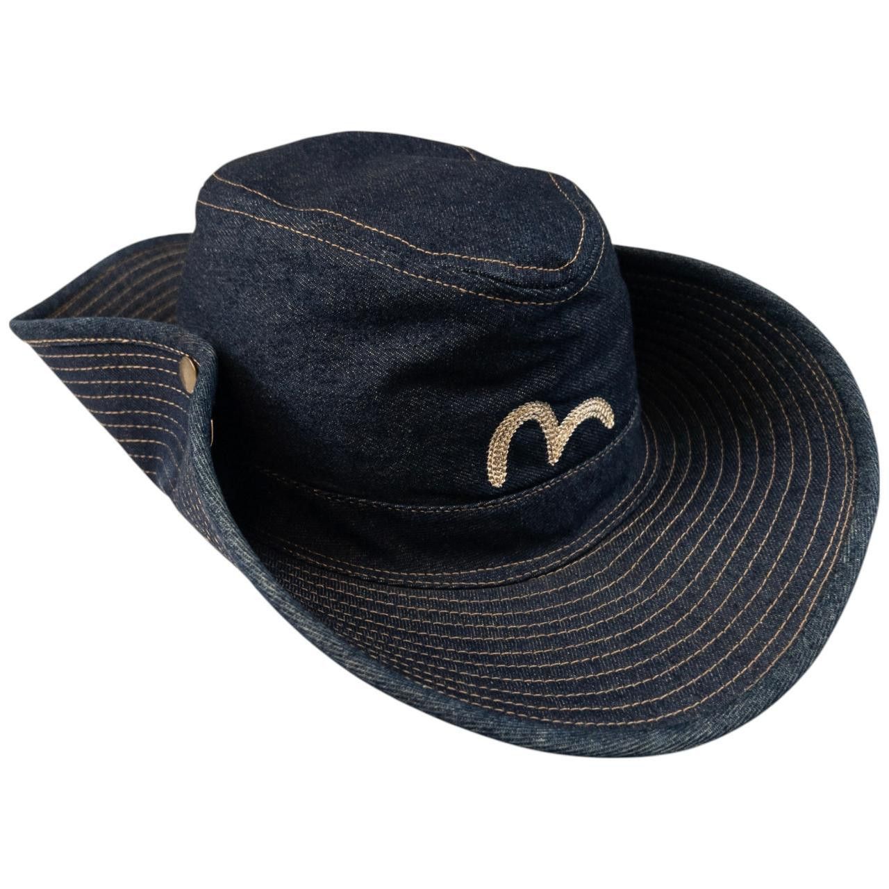 Evisu Vintage Evisu Denim Embroidered Gull Hat Size ONE SIZE - 1 Thumbnail
