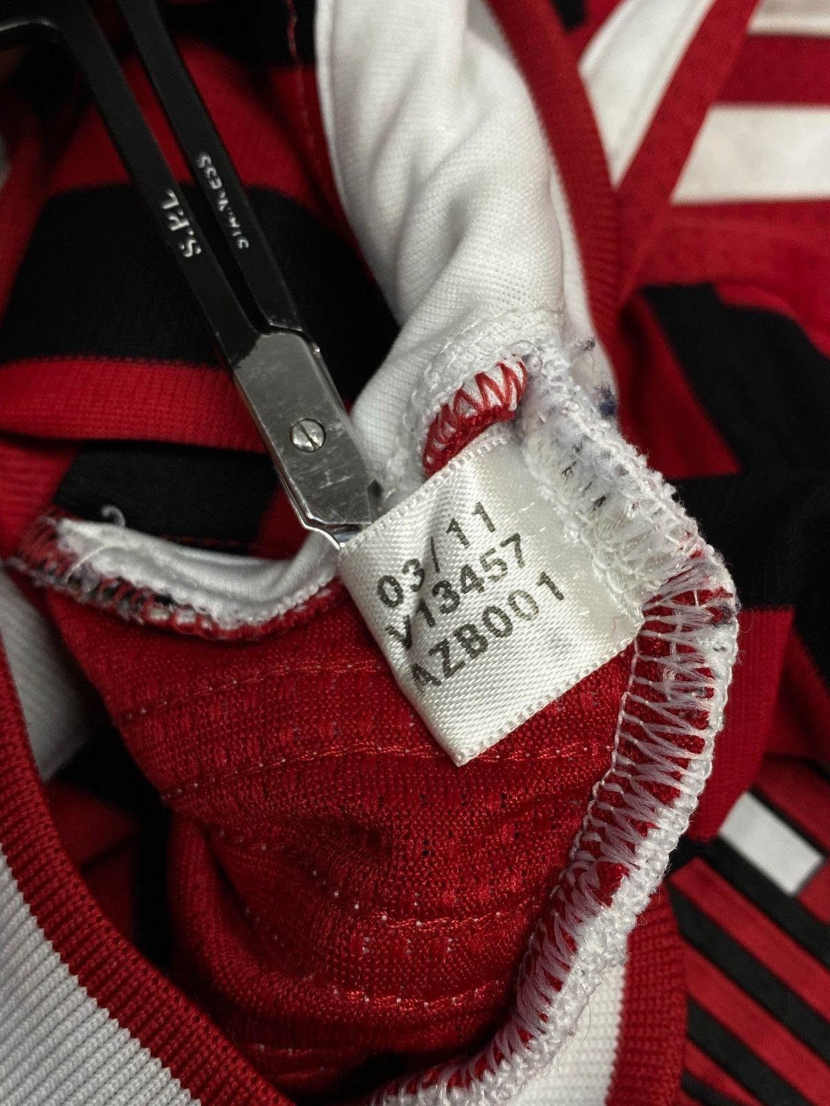 Adidas Adidas AC Milan 2011/12 Football Shirt Soccer Jersey Size US S / EU 44-46 / 1 - 19 Thumbnail