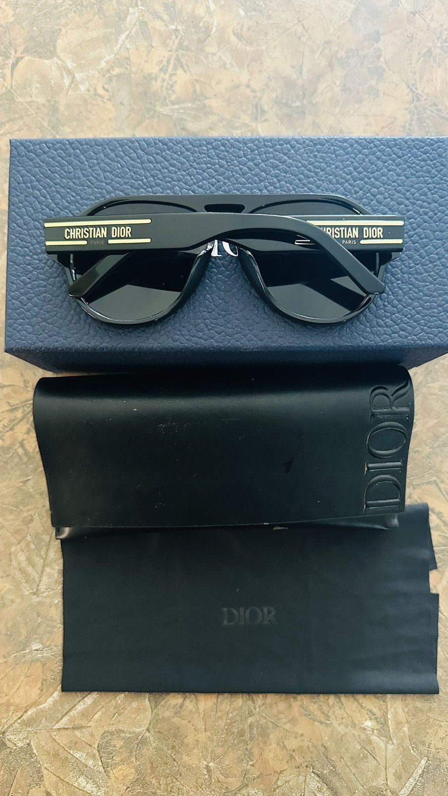 Dior Dior Eyewear DiorSignature A1U Aviator Sunglasses Size ONE SIZE - 13 Thumbnail