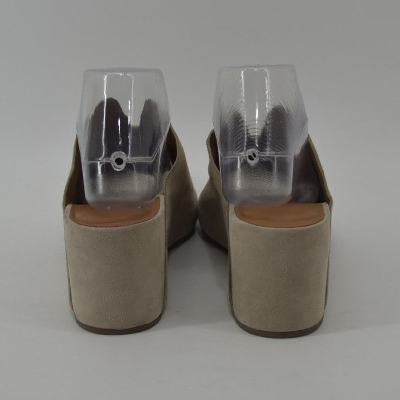 Gentle Souls Gentle Souls Gisele Women's Mule Leather Wedge Sandal US 8.5 Size US 8.5 / IT 38.5 - 13 Thumbnail