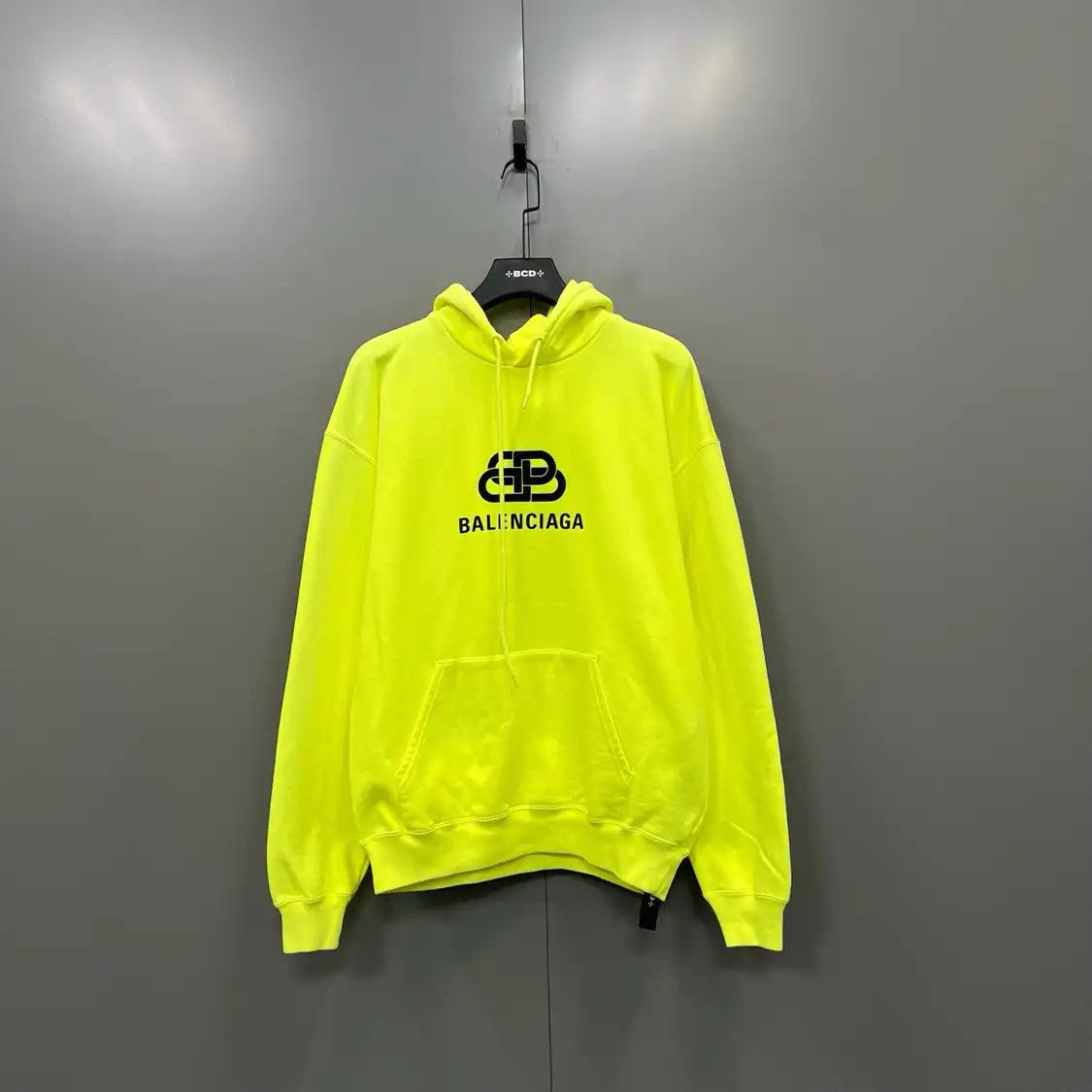 Balenciaga Spring 22 Tiger / FBI Double Layer Reversible Hoodie