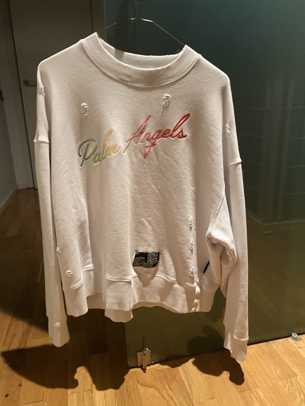 Palm Angels Palm Angels x Miami logo multicolor Crewneck Size US M / EU 48-50 / 2 - 1 Thumbnail