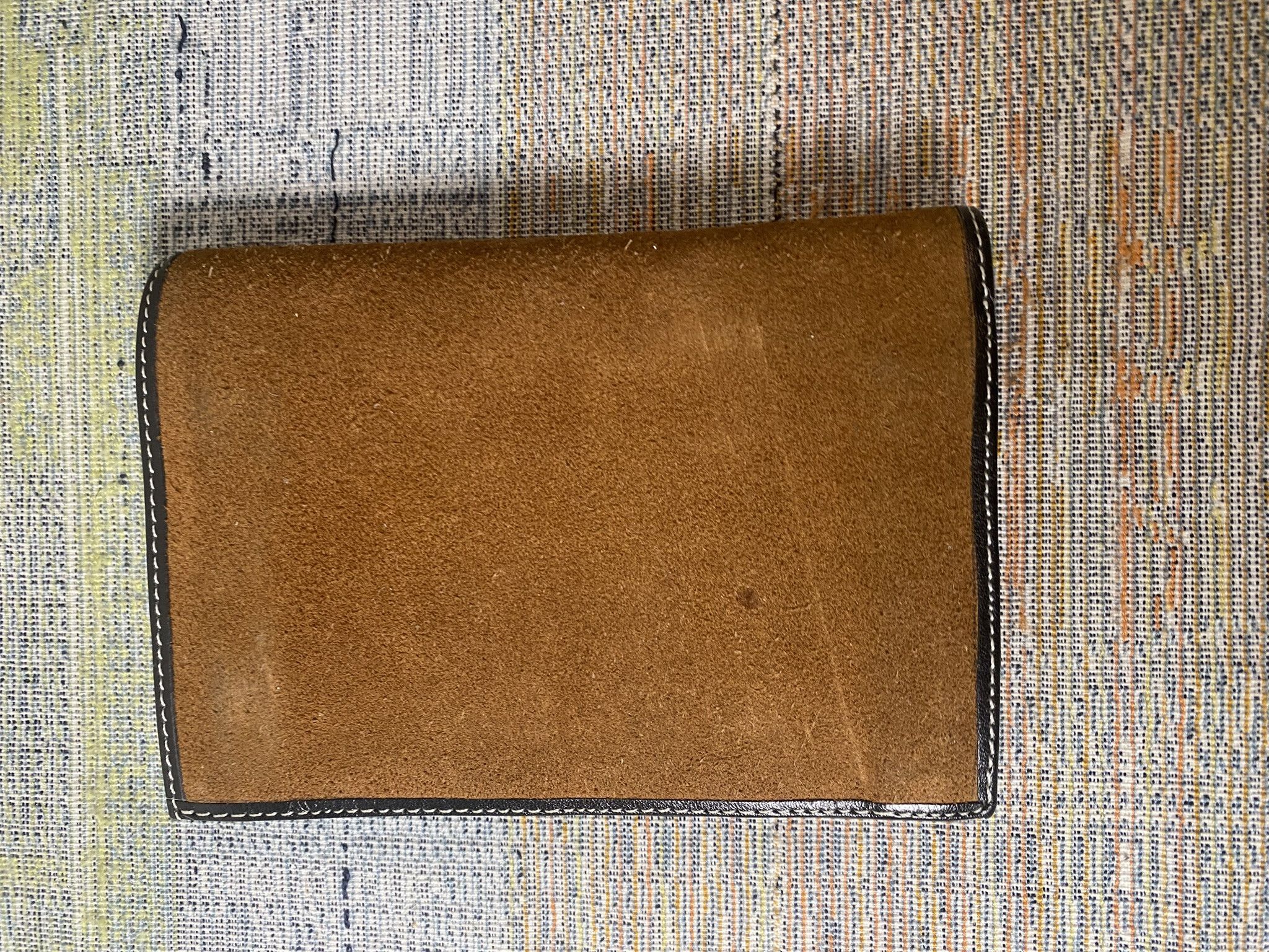 Kenzo Kenzo Paris Vintage Suede & Leather Wallet Brown France Size ONE SIZE - 3 Thumbnail