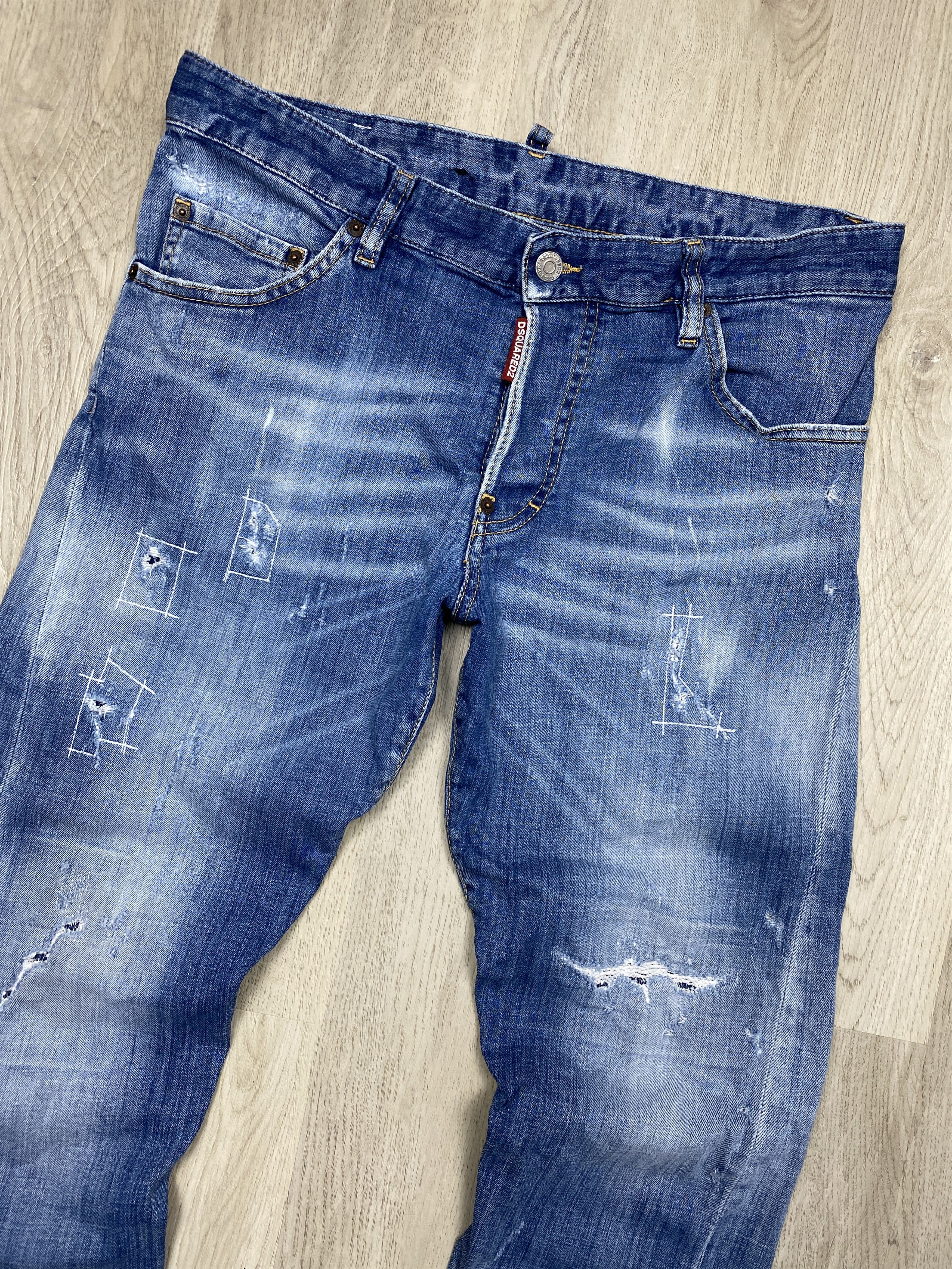 Dsquared2 Dsquared2 Vintage Mens Denim Pants Jeans Size US 34 / EU 50 - 6 Thumbnail