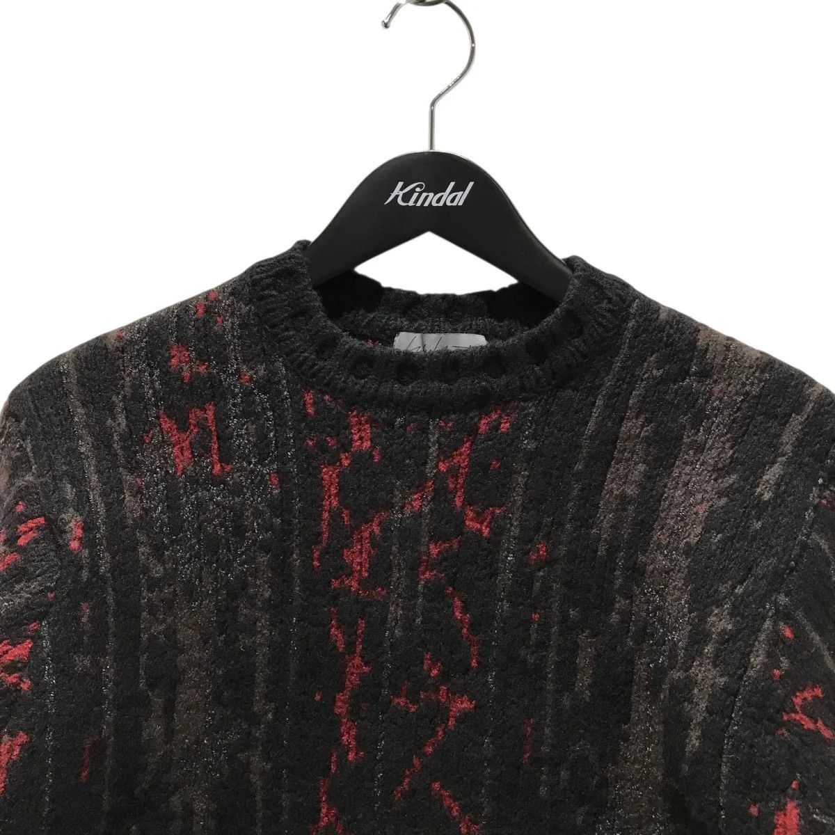 Yohji Yamamoto Yohji Yamamoto pour homme Patterned intarsia pullover Size US L / EU 52-54 / 3 - 3 Thumbnail