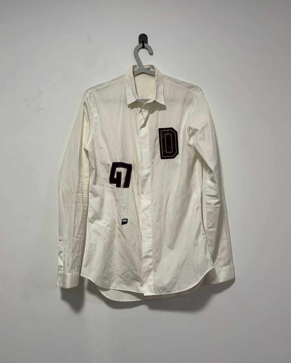 Dior Dior Logo White Shirt Size US L / EU 52-54 / 3 - 1 Thumbnail