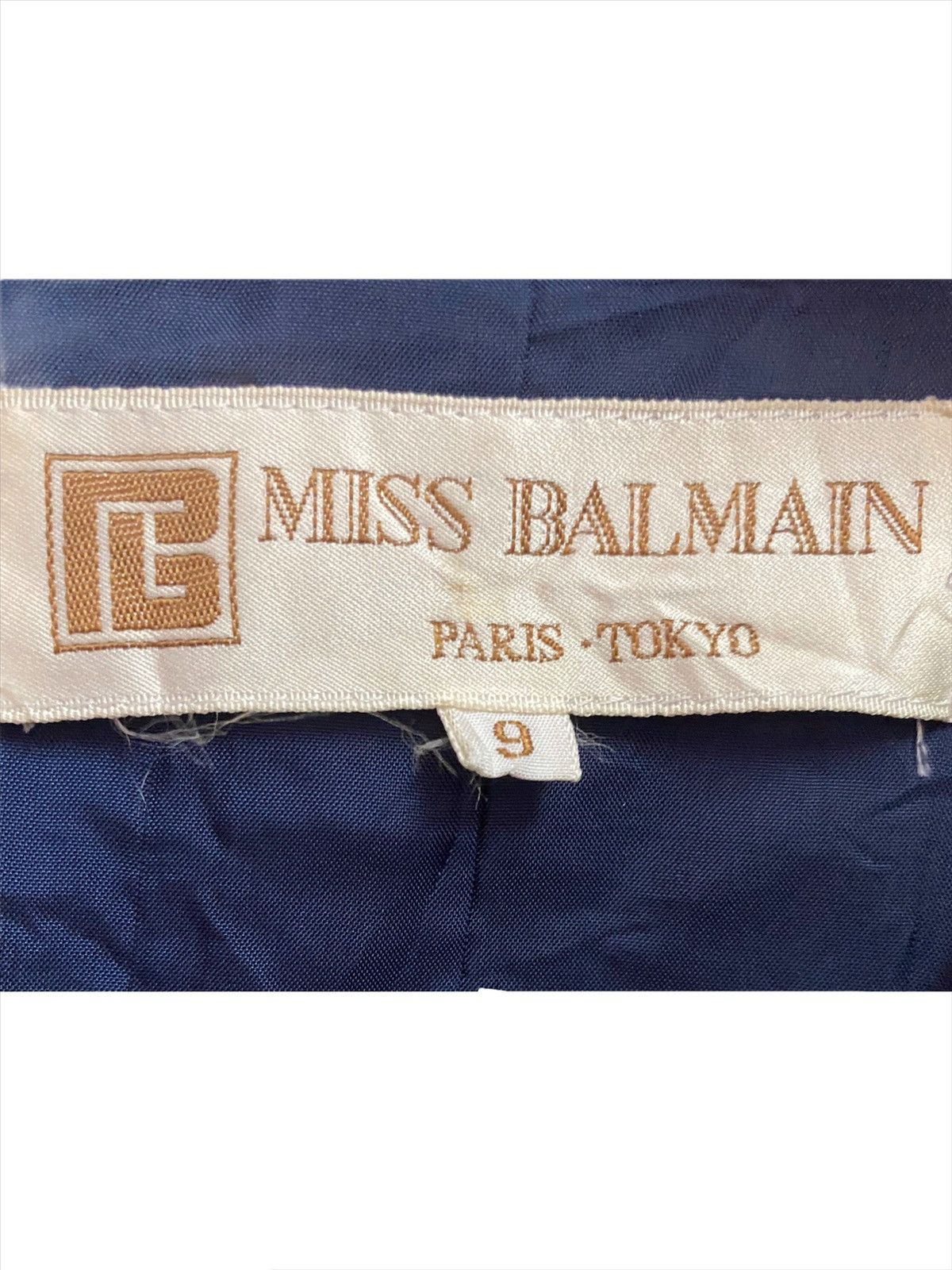 Balmain × Pierre Balmain × THE WORLD IS YOURS Miss Balmain Size S / US 4 / IT 40 - 4 Thumbnail