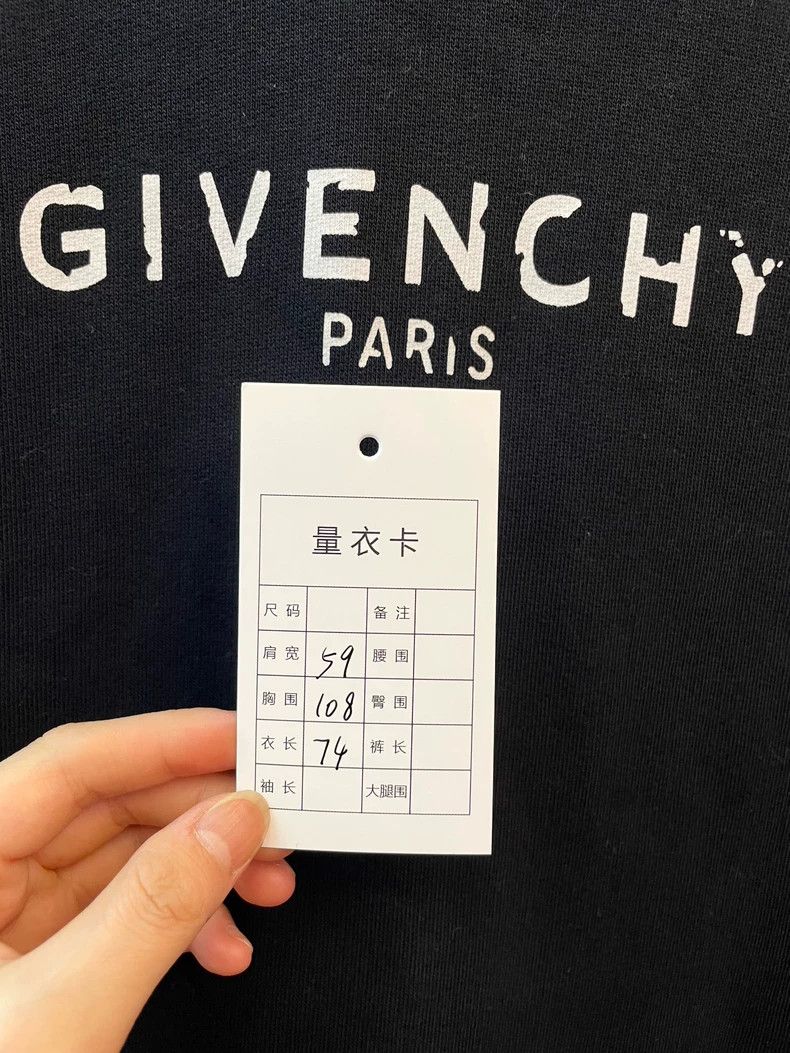 Givenchy Givenchy Destroyed Logo Distressed Hoodie Size US S / EU 44-46 / 1 - 7 Thumbnail