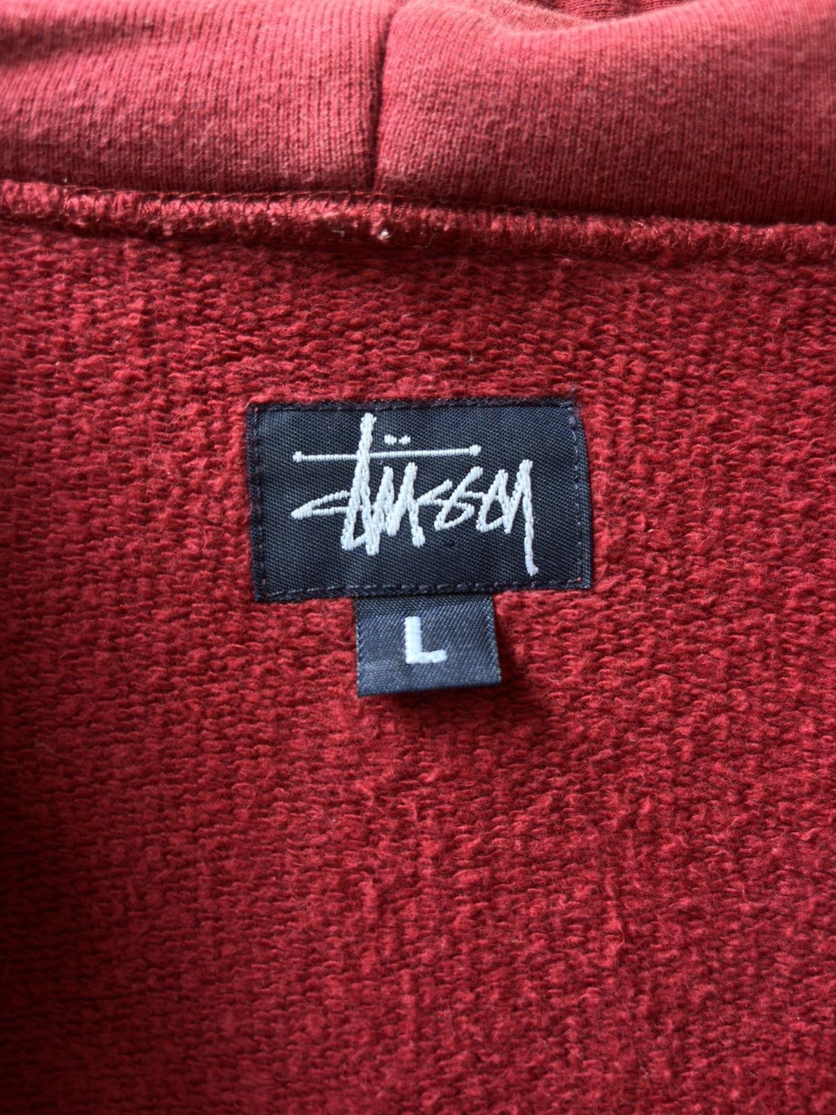 Stussy Vintage stussy ziphoodie basic small logo Size US L / EU 52-54 / 3 - 6 Thumbnail