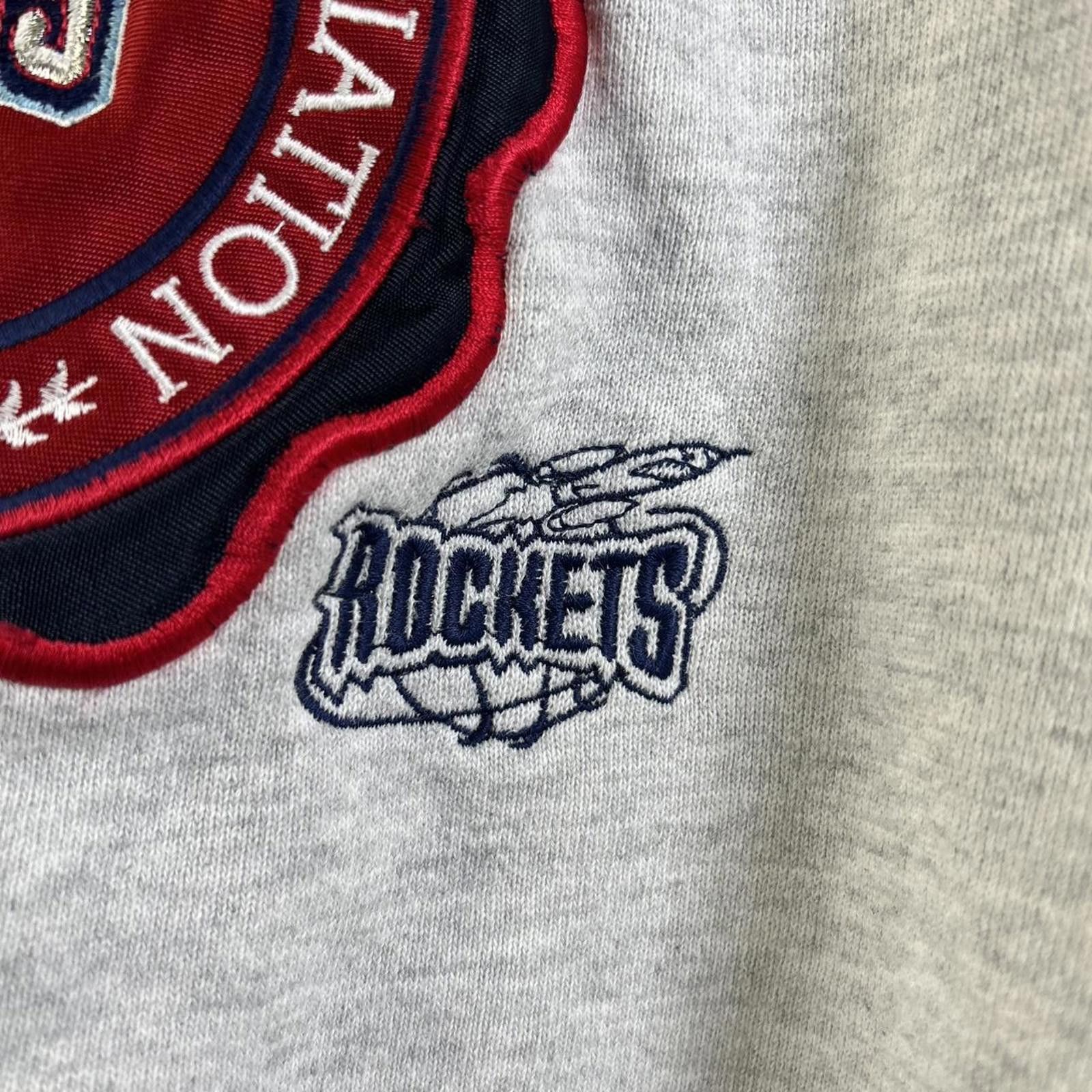 NBA Vtg 90’s Houston Rockets Crewneck Sweatshirt Size XXL Size US XXL / EU 58 / 5 - 5 Thumbnail