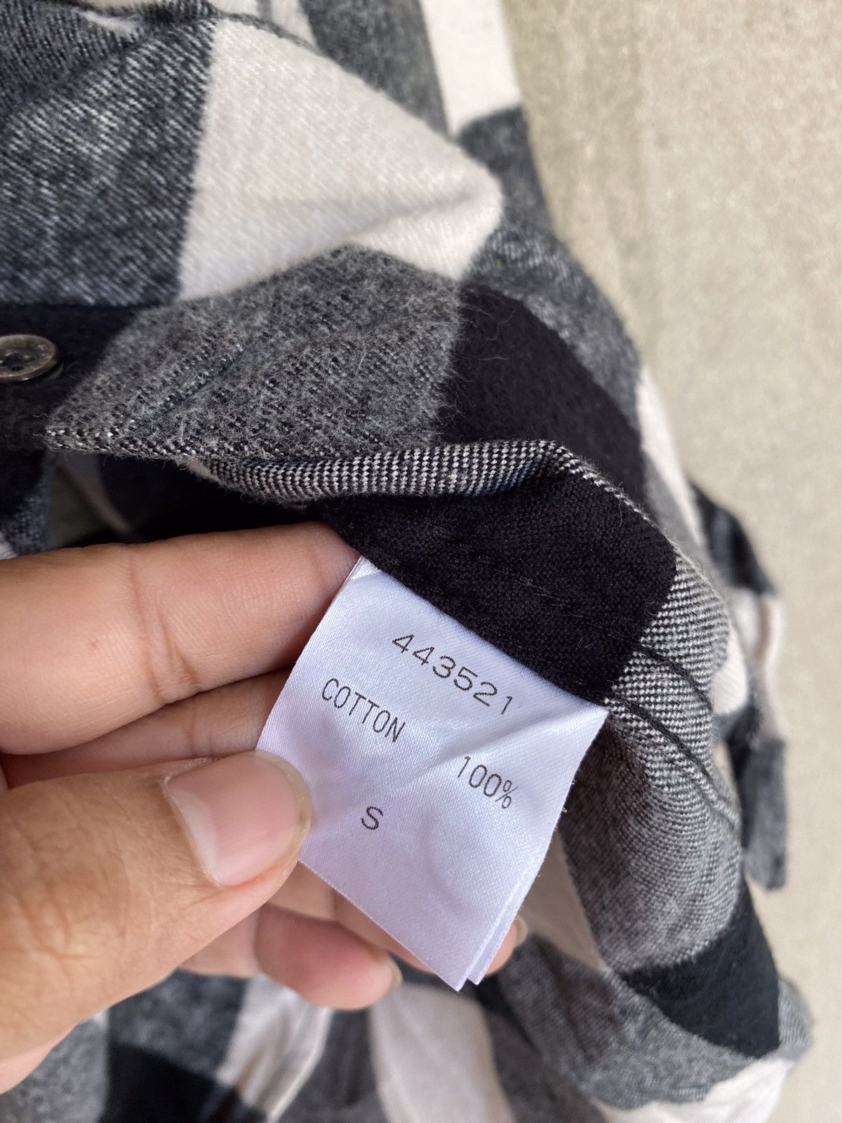 Japanese Brand 24karats Spellout Plaid Tartan Flannel Shirt Size US S / EU 44-46 / 1 - 5 Thumbnail