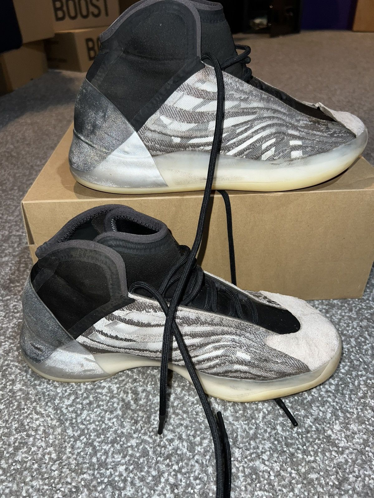 Adidas Adidas yzy qntm basketball model Size US 11 / EU 44 - 3 Thumbnail