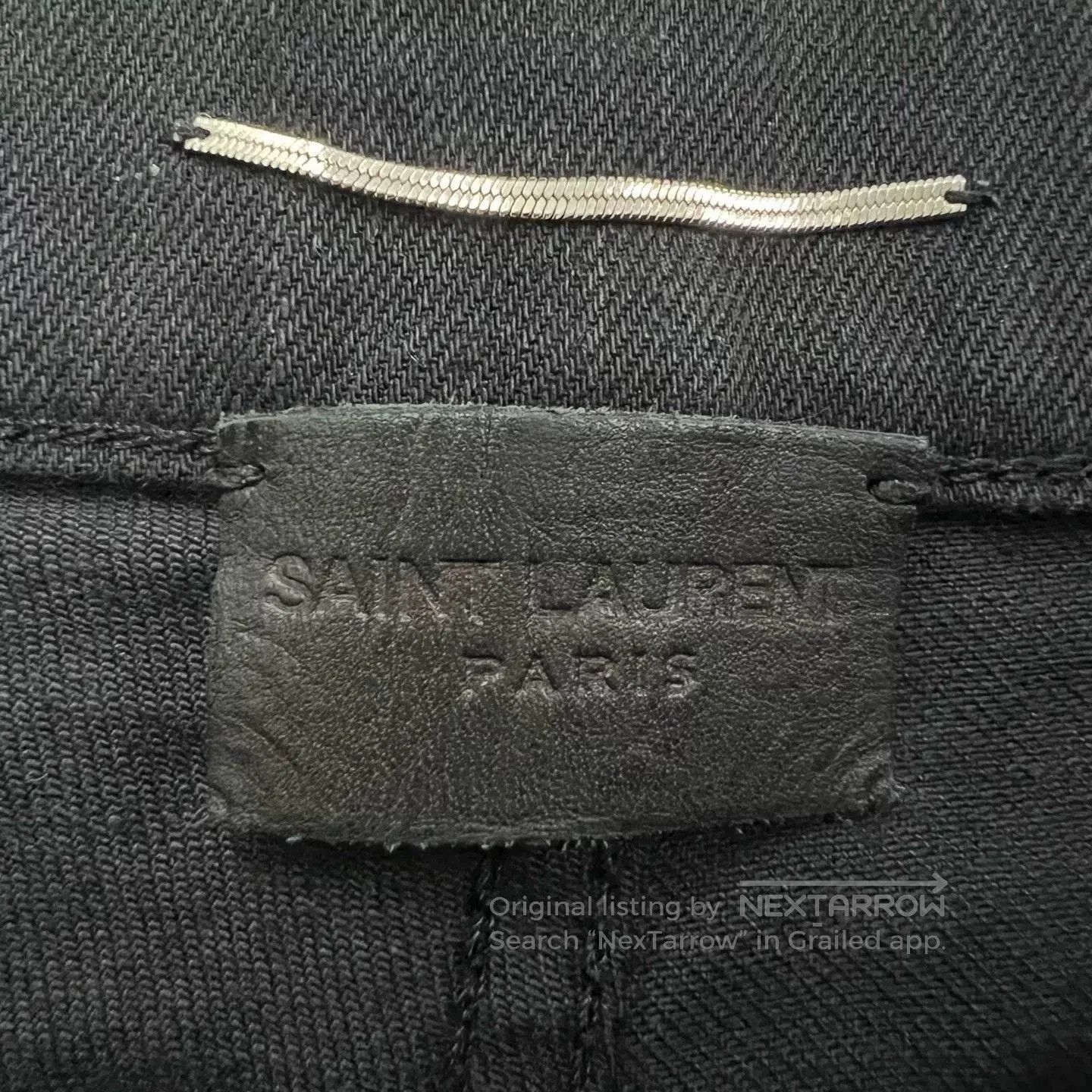 Saint Laurent Paris distressed saint laurent denim pants size 29. Size US 29 - 2 Thumbnail