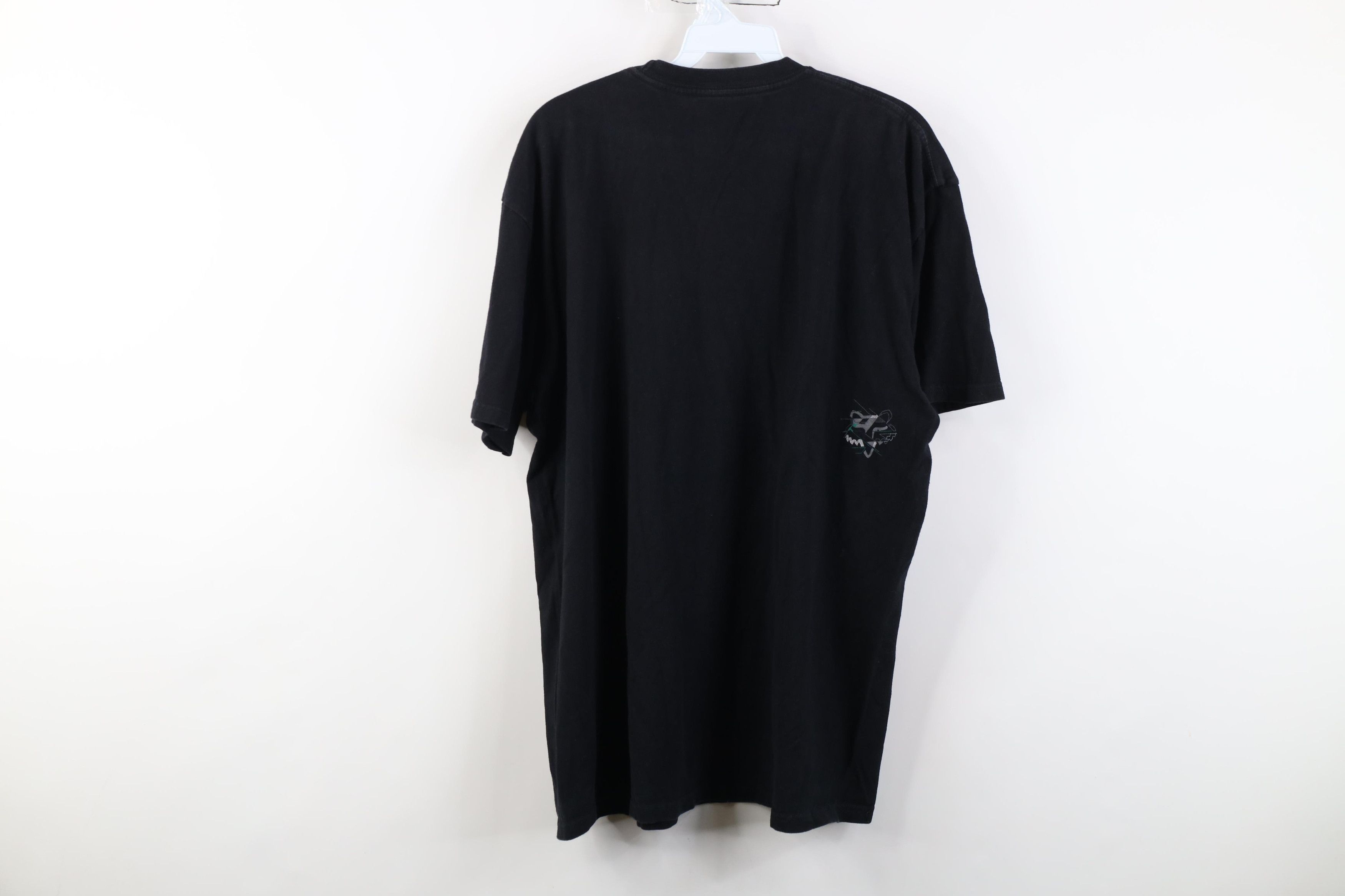 Fox Racing Vintage Y2K Fox Racing Short Sleeve T-Shirt Black Cotton Size US XL / EU 56 / 4 - 11 Thumbnail