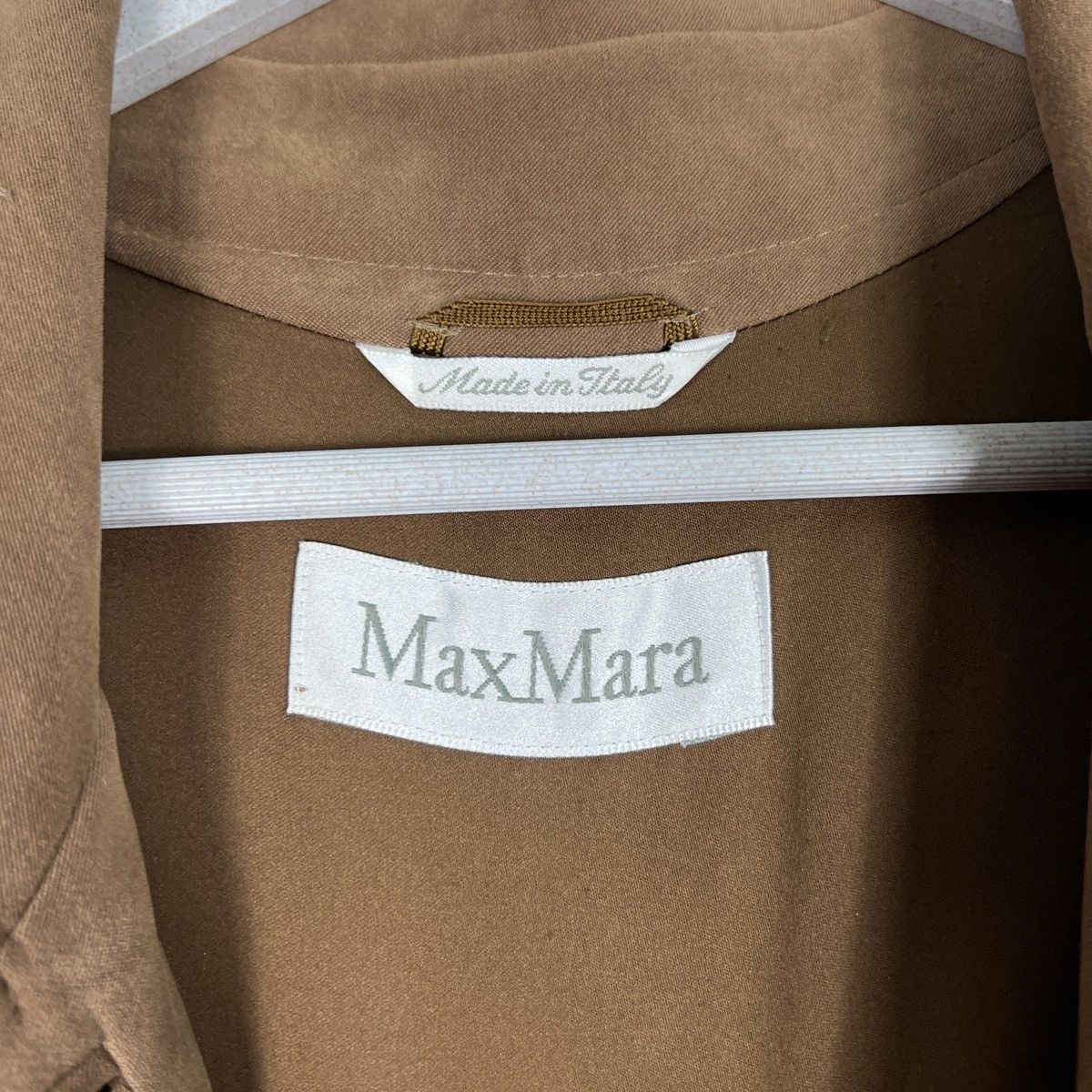 Max Mara 🔥 RICH BROWN MAX MARA OVER COATS MADE IN ITALY Size M / US 6-8 / IT 42-44 - 13 Thumbnail