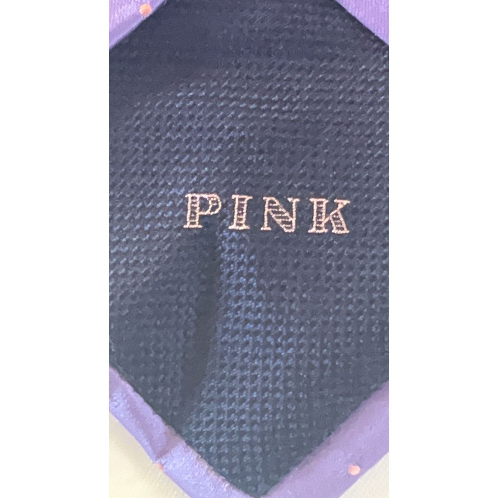 Thomas Pink Thomas Pink Neck Tie - 100% Silk - Purple polkadot Size ONE SIZE - 7 Thumbnail