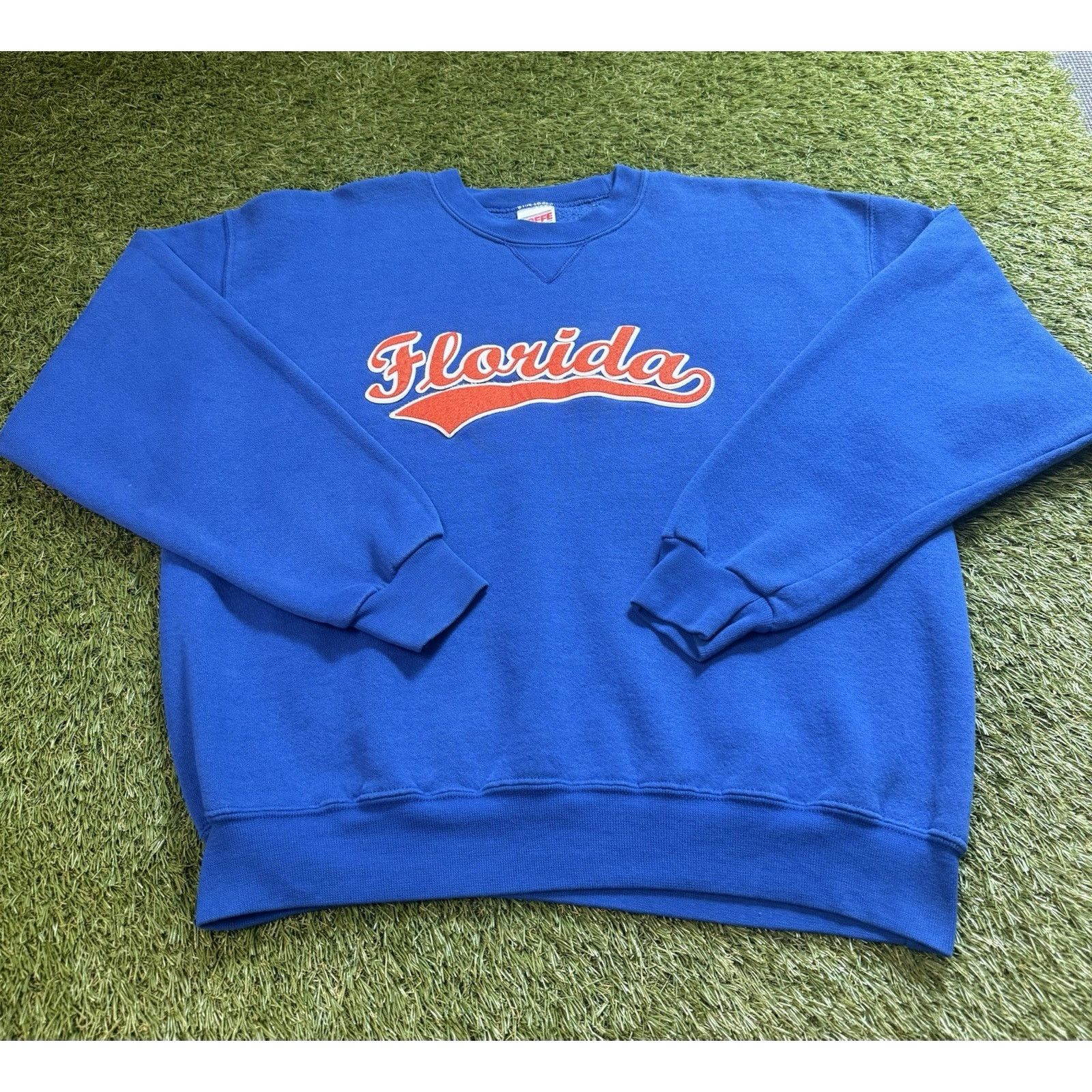 Soffe 90s Soffe Florida Gators Embroidered Crew Sweatshirt Men LG Size US L / EU 52-54 / 3 - 2 Thumbnail